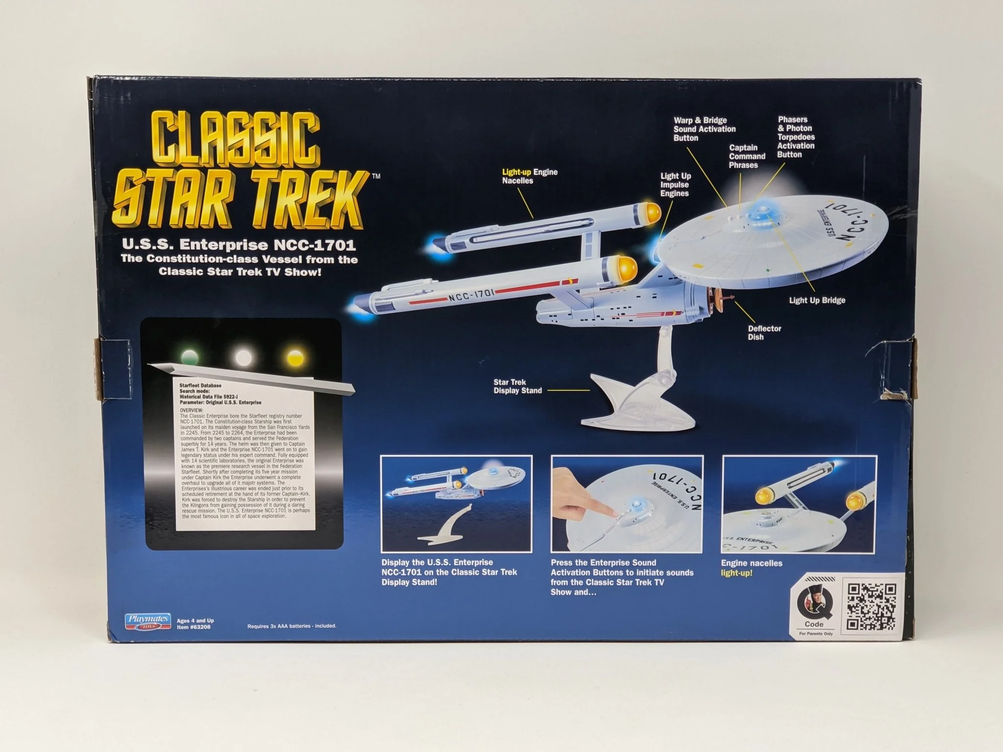 Star Trek USS Enterprise Playmates Model NCC-1701 x2 Signed Koenig Shatner JSA Certified Autograph - Image 56