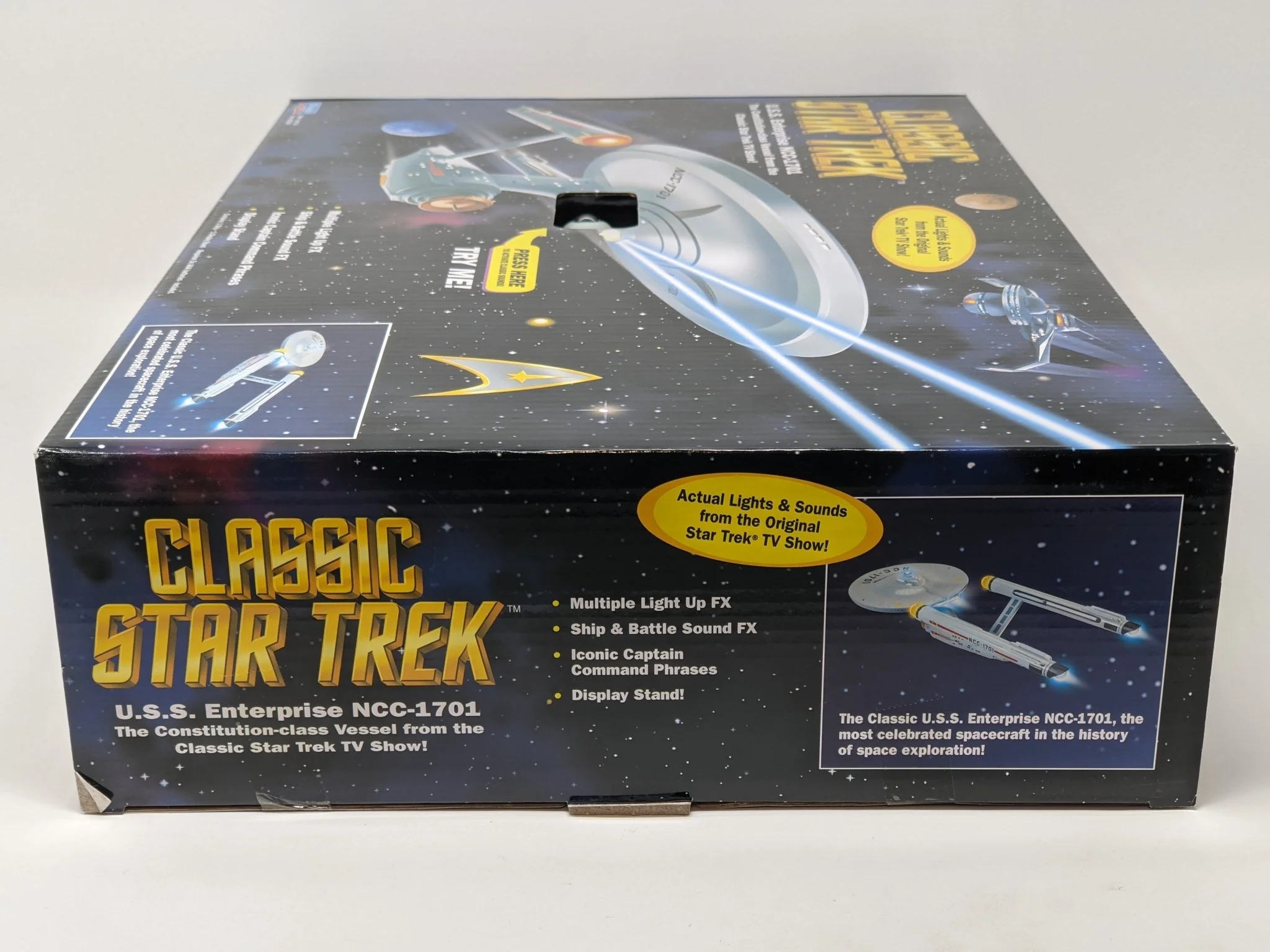 Star Trek USS Enterprise Playmates Model NCC-1701 x2 Signed Koenig Shatner JSA Certified Autograph - Image 57