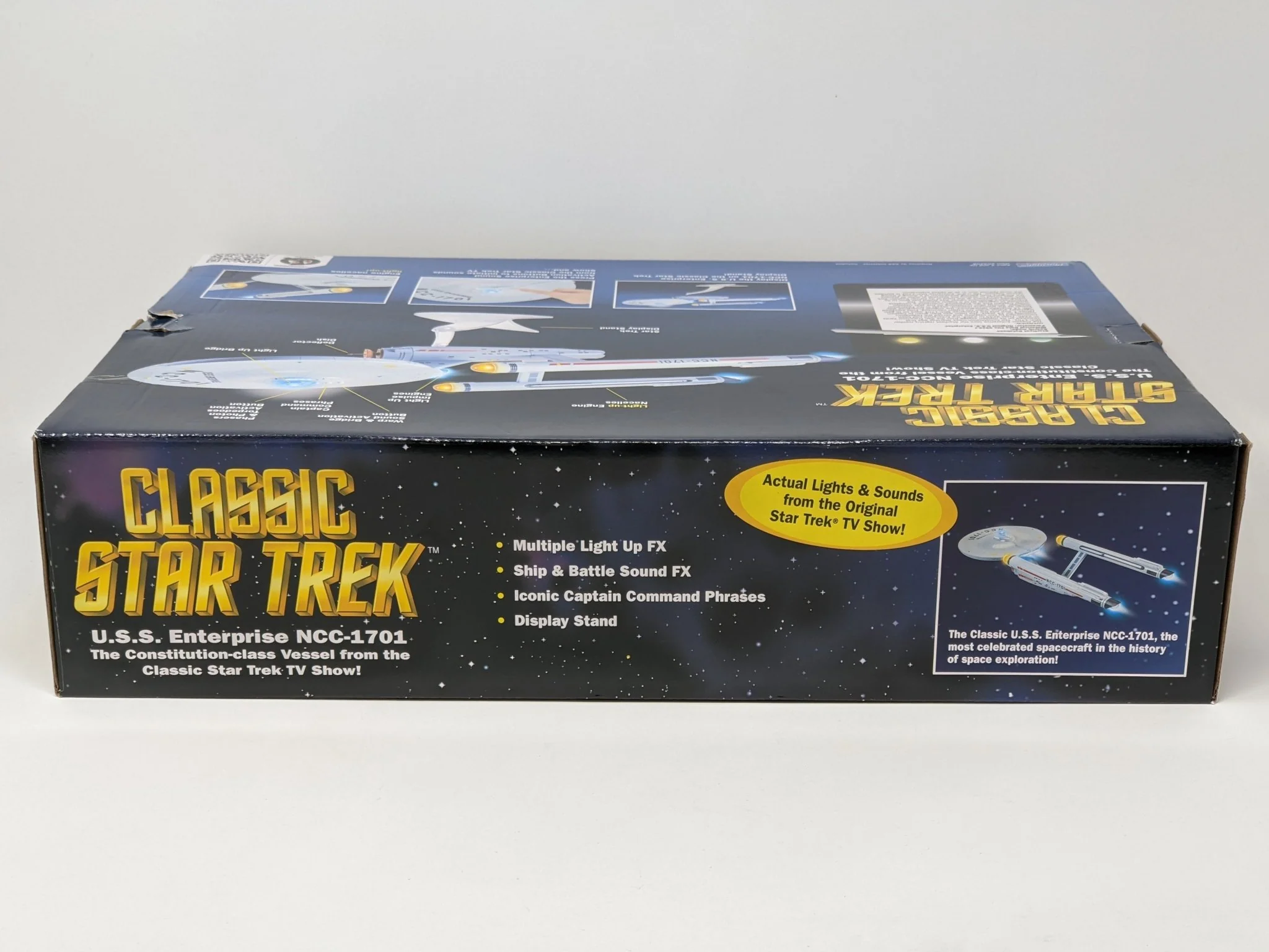 Star Trek USS Enterprise Playmates Model NCC-1701 x2 Signed Koenig Shatner JSA Certified Autograph - Image 59