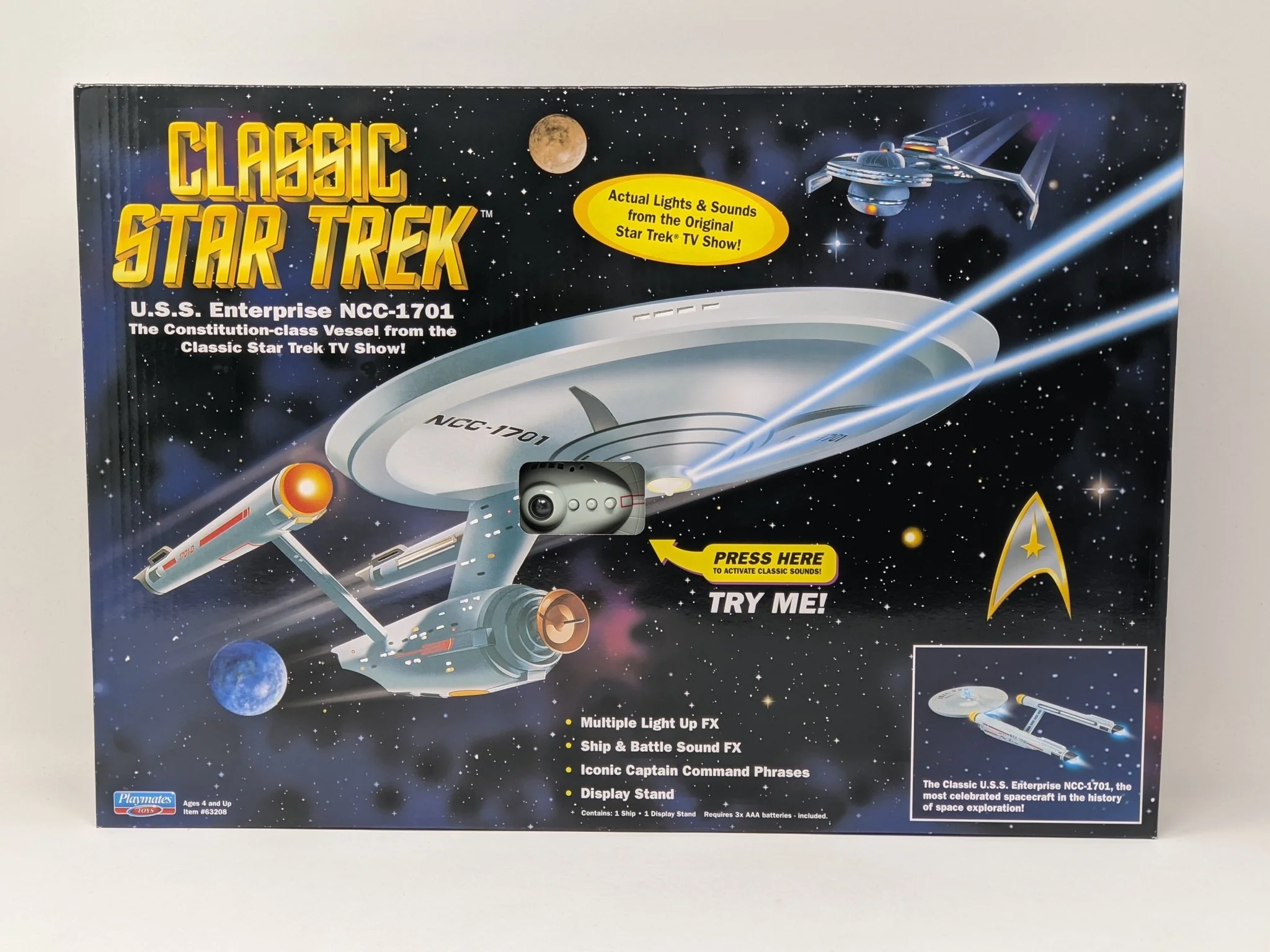 Star Trek USS Enterprise Playmates Model NCC-1701 x2 Signed Koenig Shatner JSA Certified Autograph - Image 65