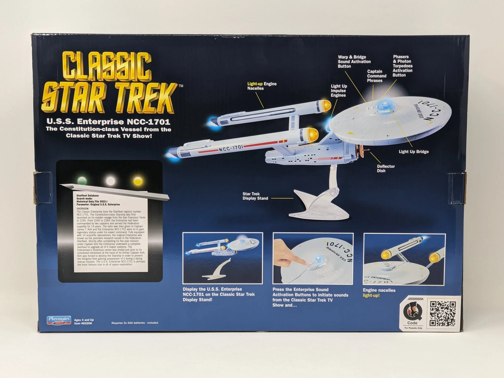 Star Trek USS Enterprise Playmates Model NCC-1701 x2 Signed Koenig Shatner JSA Certified Autograph - Image 66