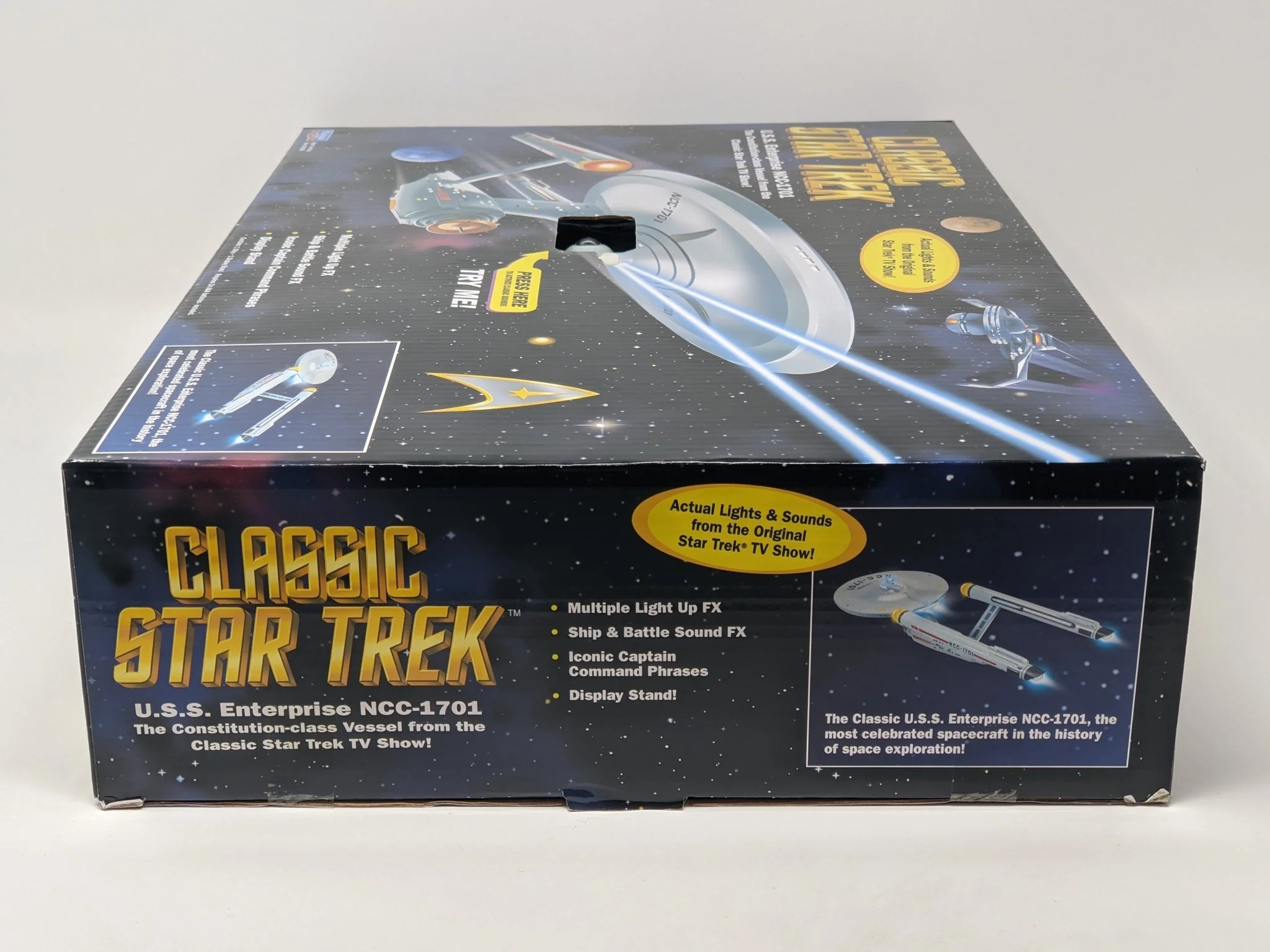 Star Trek USS Enterprise Playmates Model NCC-1701 x2 Signed Koenig Shatner JSA Certified Autograph - Image 67