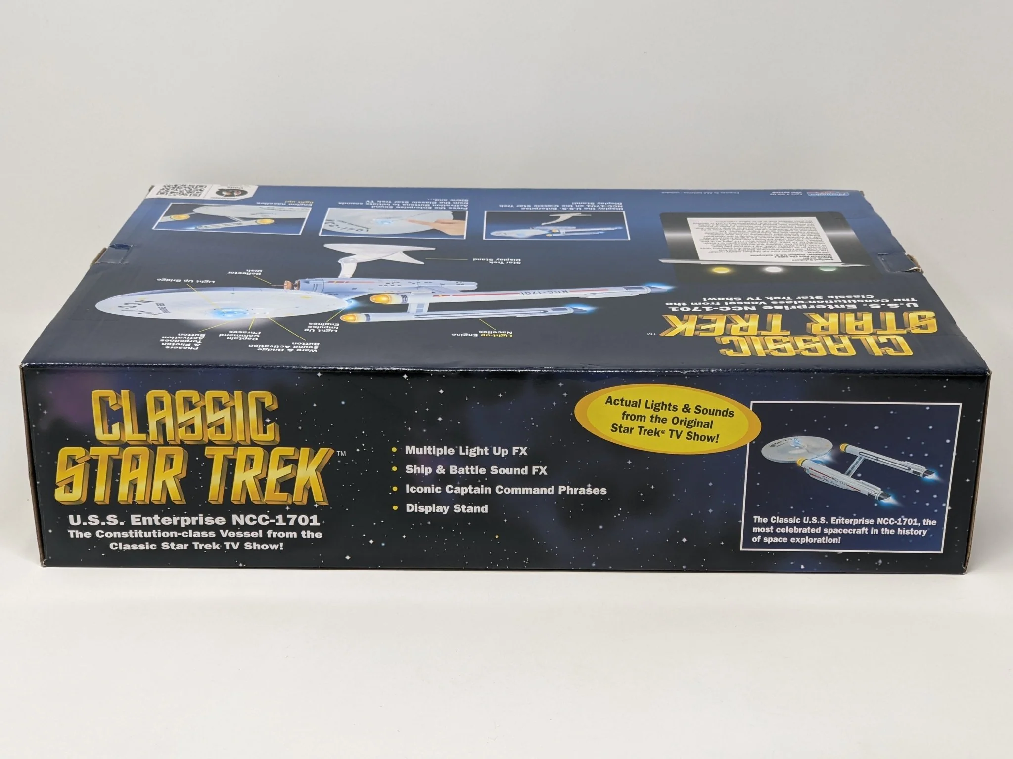 Star Trek USS Enterprise Playmates Model NCC-1701 x2 Signed Koenig Shatner JSA Certified Autograph - Image 69