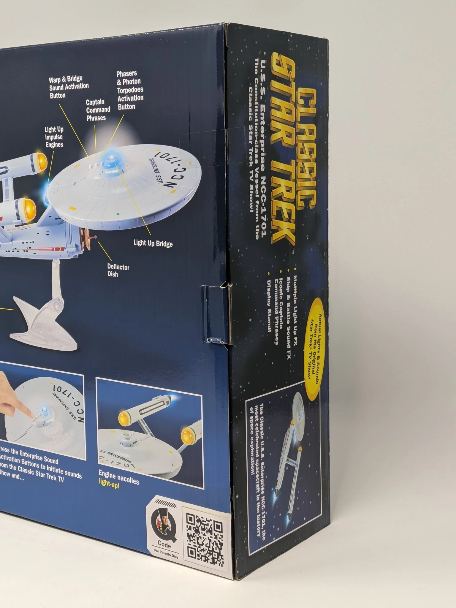 Star Trek USS Enterprise Playmates Model NCC-1701 x2 Signed Koenig Shatner JSA Certified Autograph - Image 71