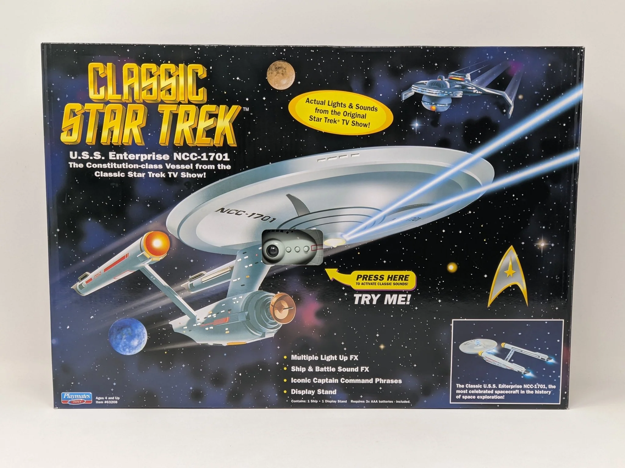 Star Trek USS Enterprise Playmates Model NCC-1701 x2 Signed Koenig Shatner JSA Certified Autograph - Image 75