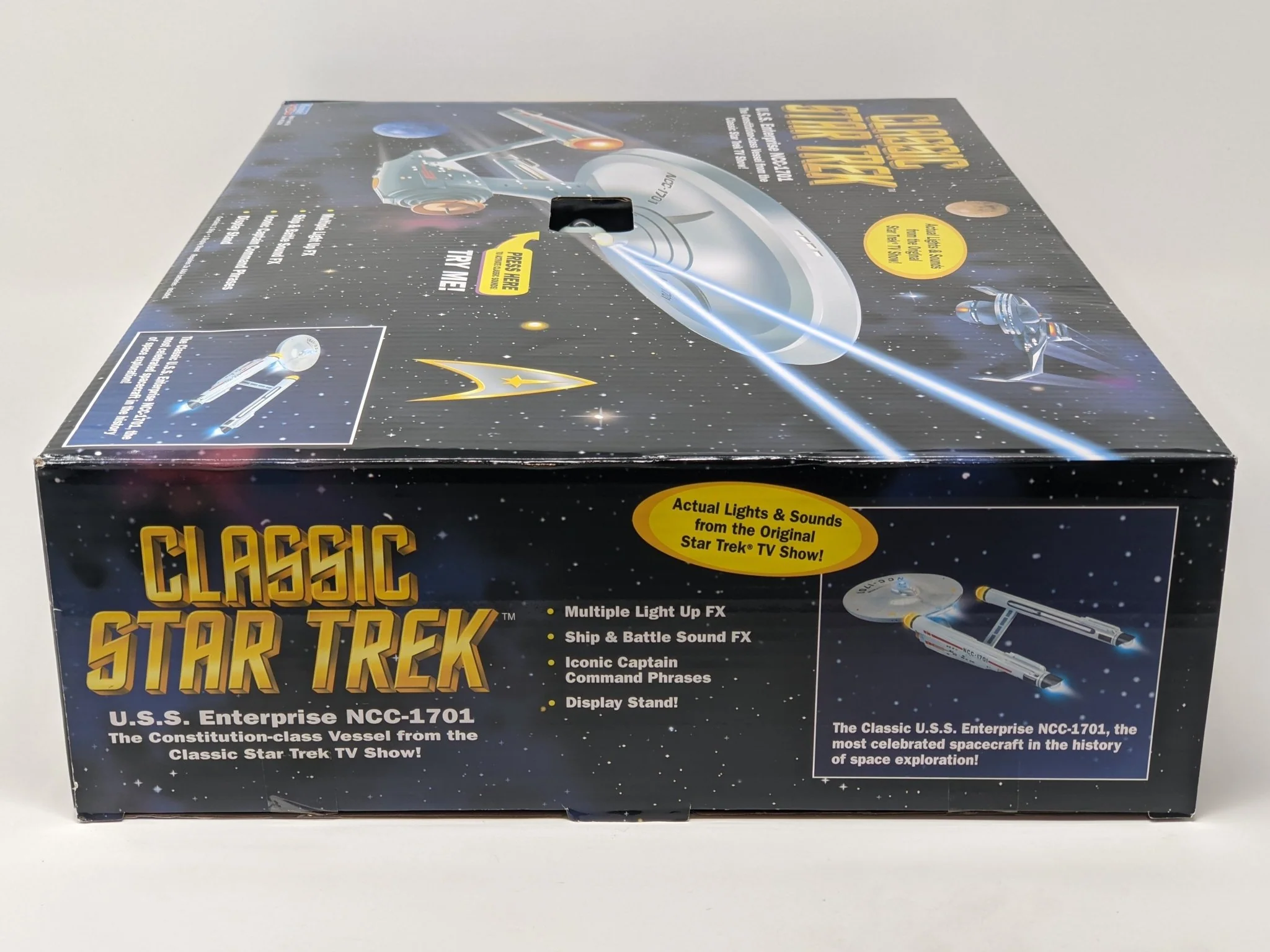 Star Trek USS Enterprise Playmates Model NCC-1701 x2 Signed Koenig Shatner JSA Certified Autograph - Image 77