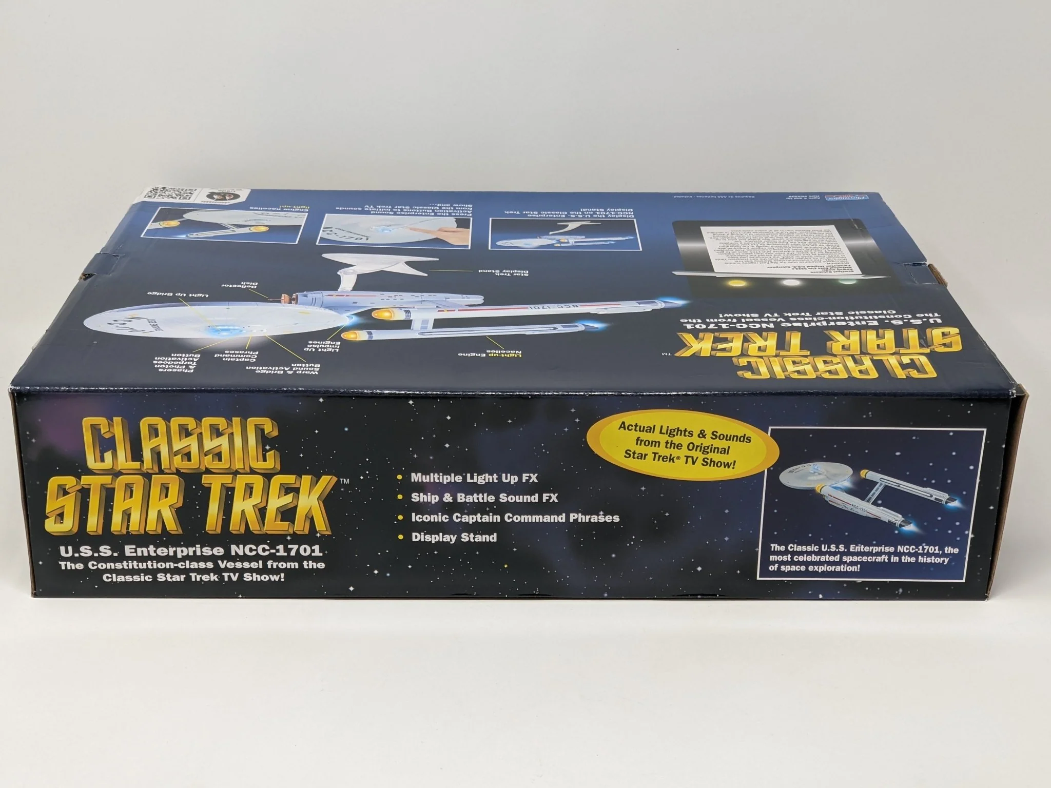 Star Trek USS Enterprise Playmates Model NCC-1701 x2 Signed Koenig Shatner JSA Certified Autograph - Image 79