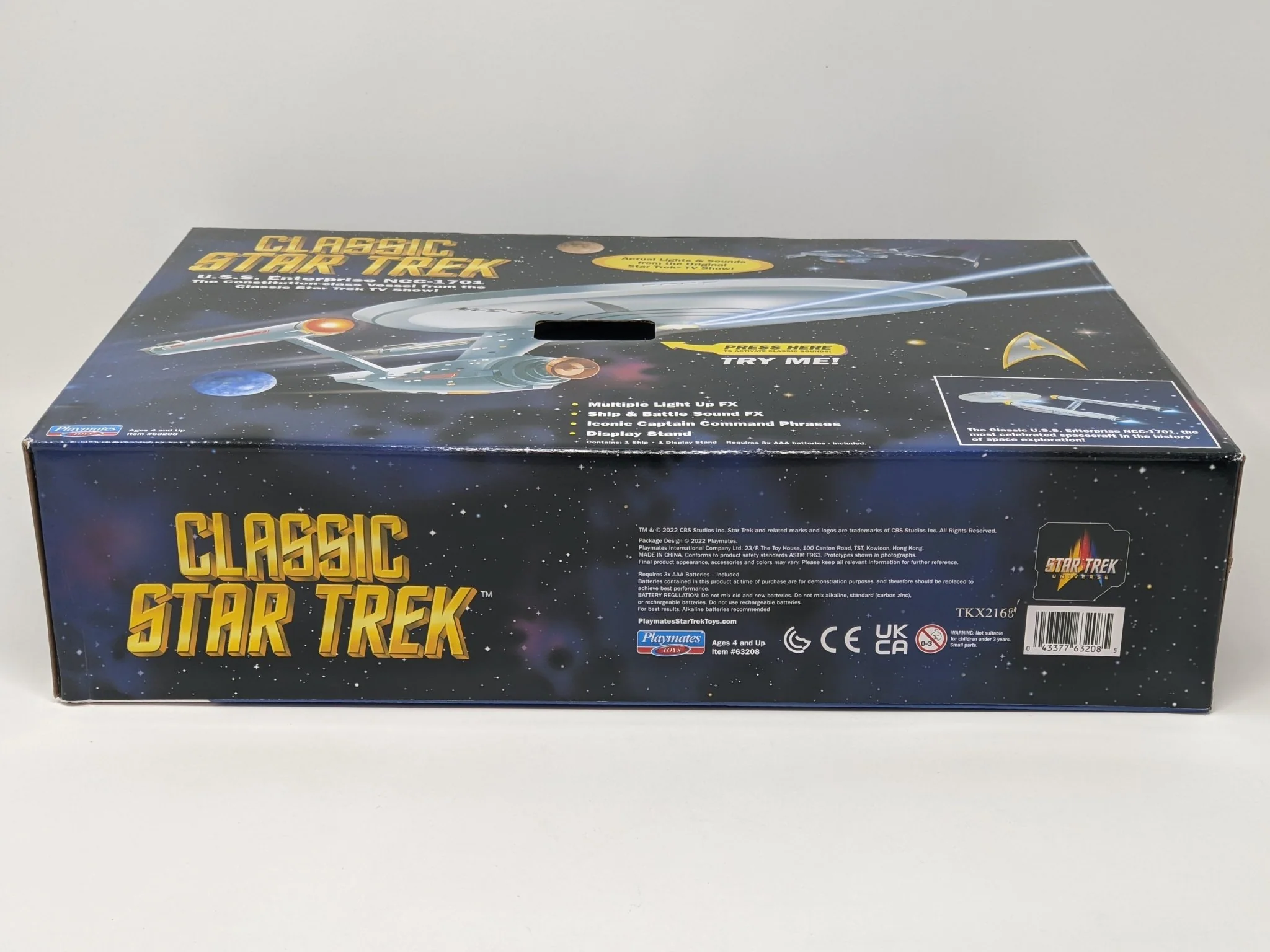 Star Trek USS Enterprise Playmates Model NCC-1701 x2 Signed Koenig Shatner JSA Certified Autograph - Image 80