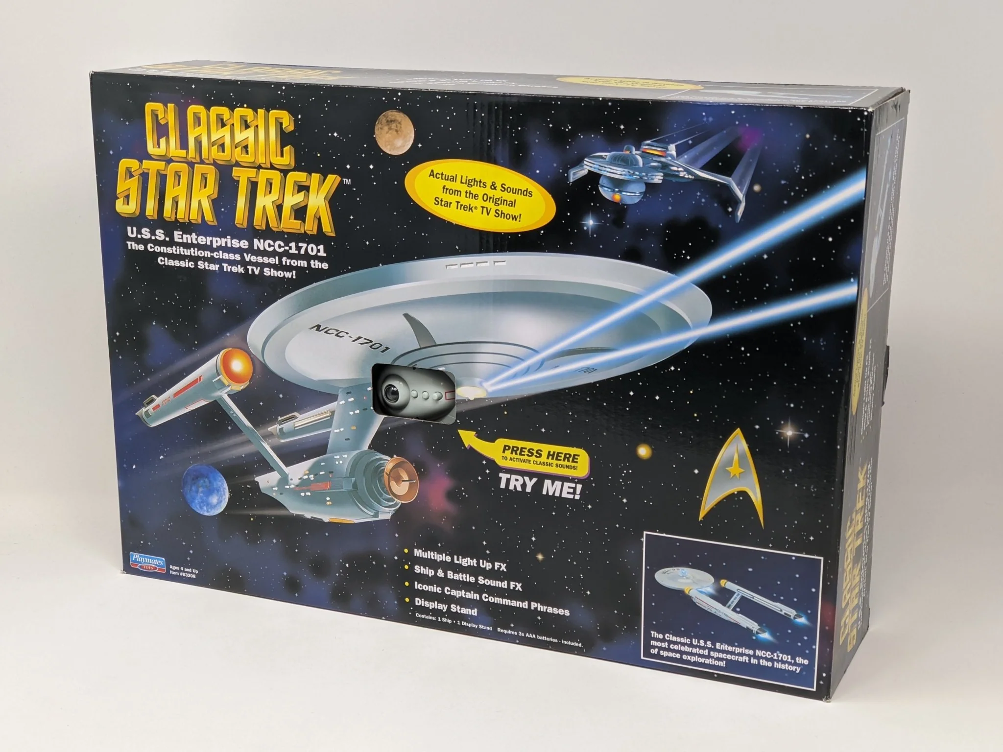 Star Trek USS Enterprise Playmates Model NCC-1701 x2 Signed Koenig Shatner JSA Certified Autograph - Image 84