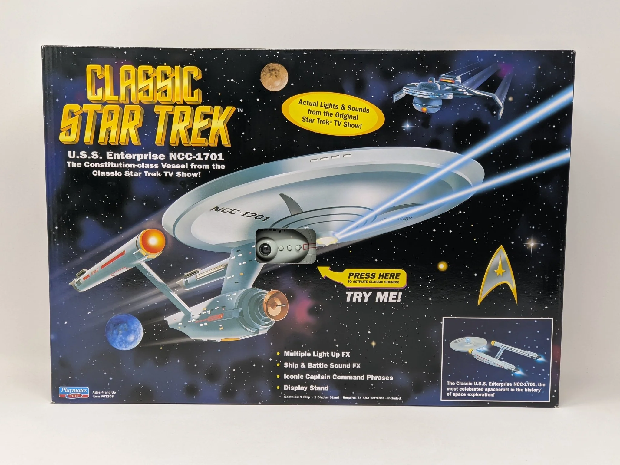 Star Trek USS Enterprise Playmates Model NCC-1701 x2 Signed Koenig Shatner JSA Certified Autograph - Image 85