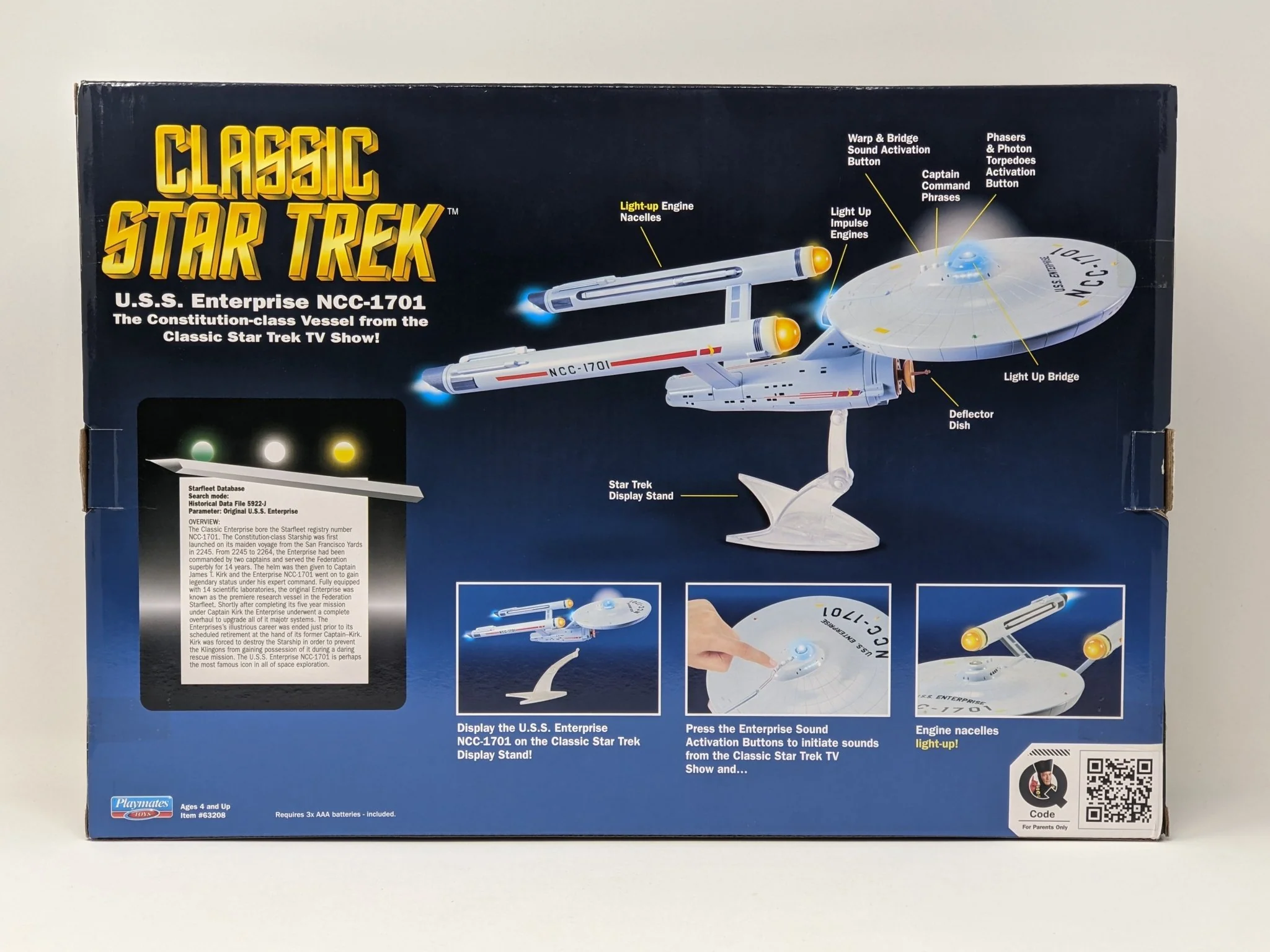 Star Trek USS Enterprise Playmates Model NCC-1701 x2 Signed Koenig Shatner JSA Certified Autograph - Image 86