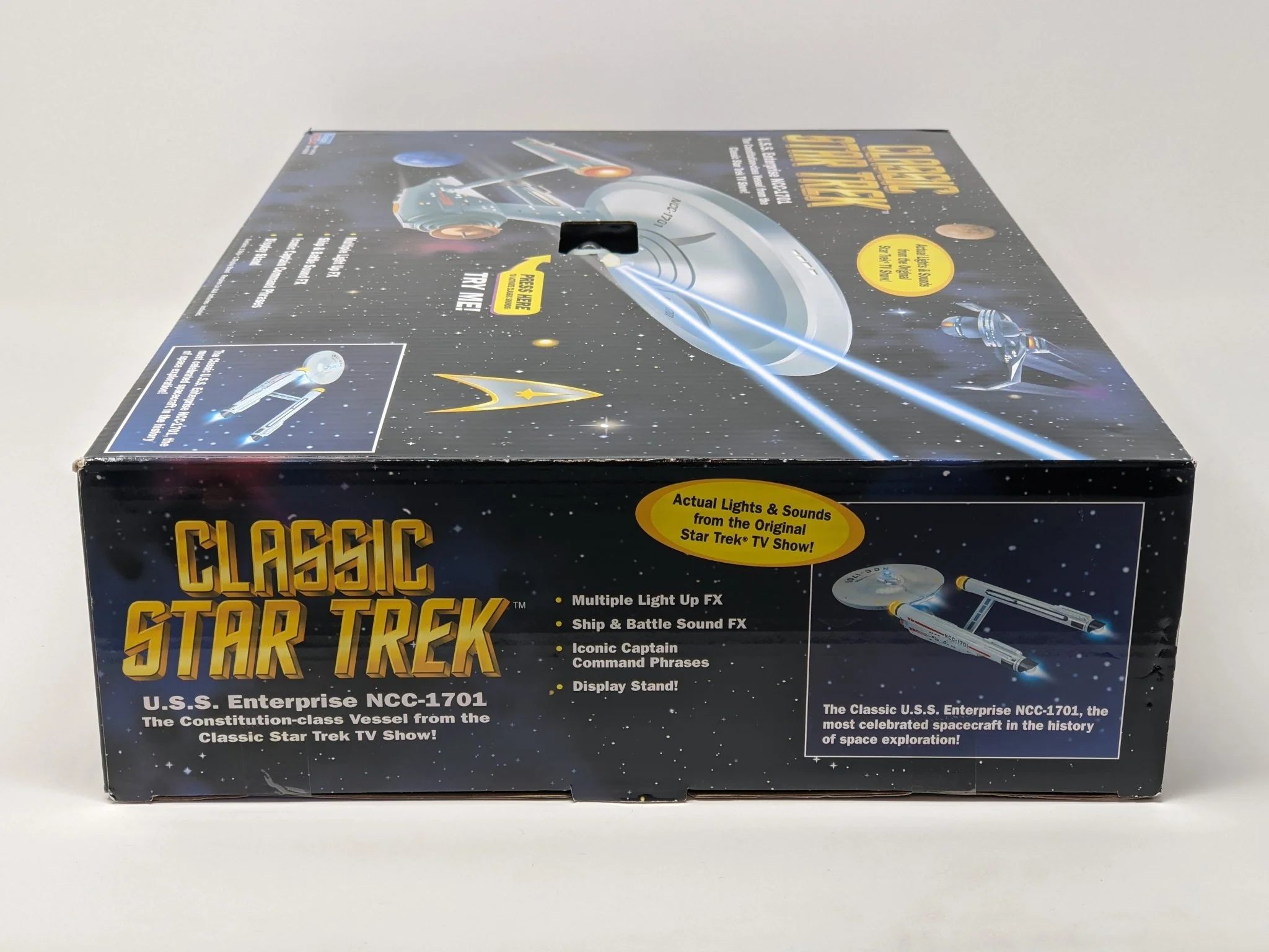 Star Trek USS Enterprise Playmates Model NCC-1701 x2 Signed Koenig Shatner JSA Certified Autograph - Image 87