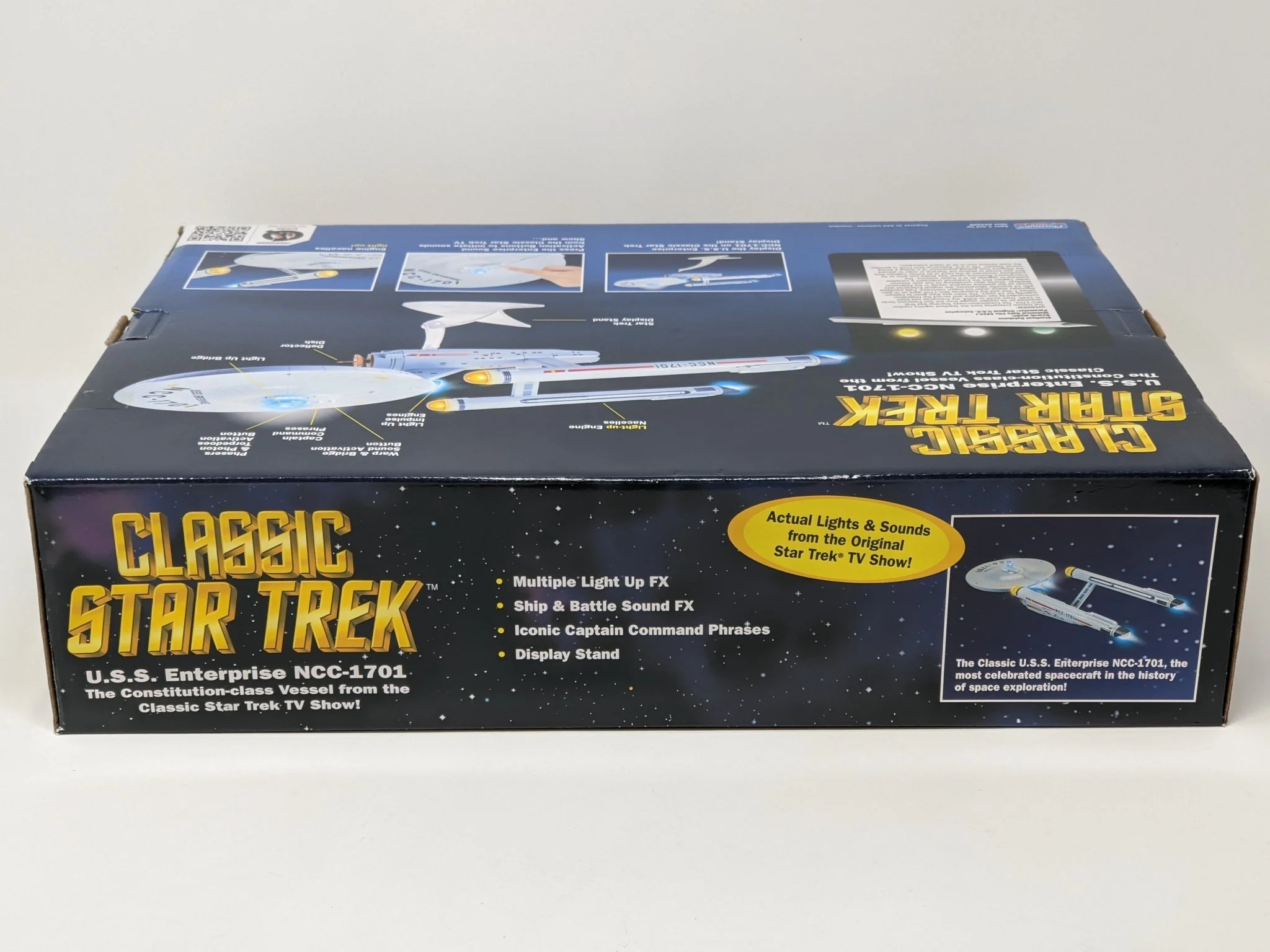 Star Trek USS Enterprise Playmates Model NCC-1701 x2 Signed Koenig Shatner JSA Certified Autograph - Image 89