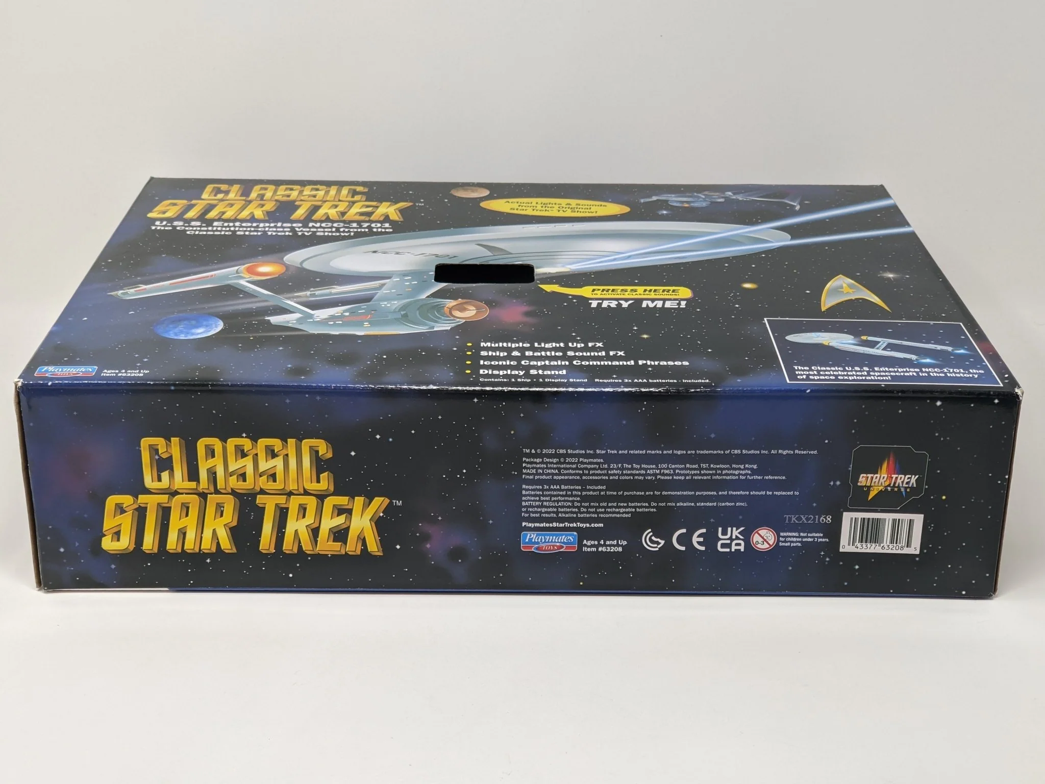 Star Trek USS Enterprise Playmates Model NCC-1701 x2 Signed Koenig Shatner JSA Certified Autograph - Image 90