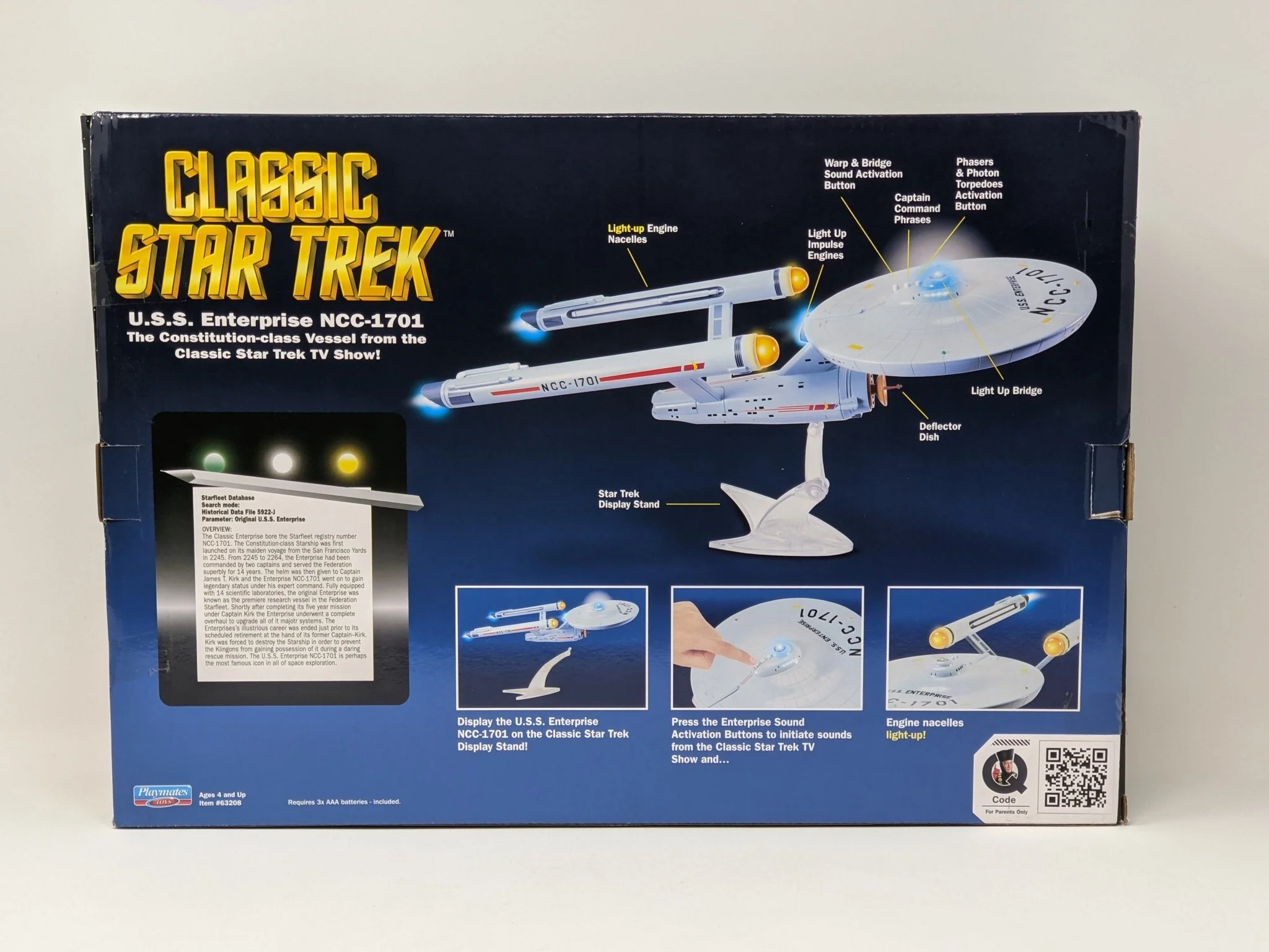 Star Trek USS Enterprise Playmates Model NCC-1701 x2 Signed Koenig Shatner JSA Certified Autograph - Image 96
