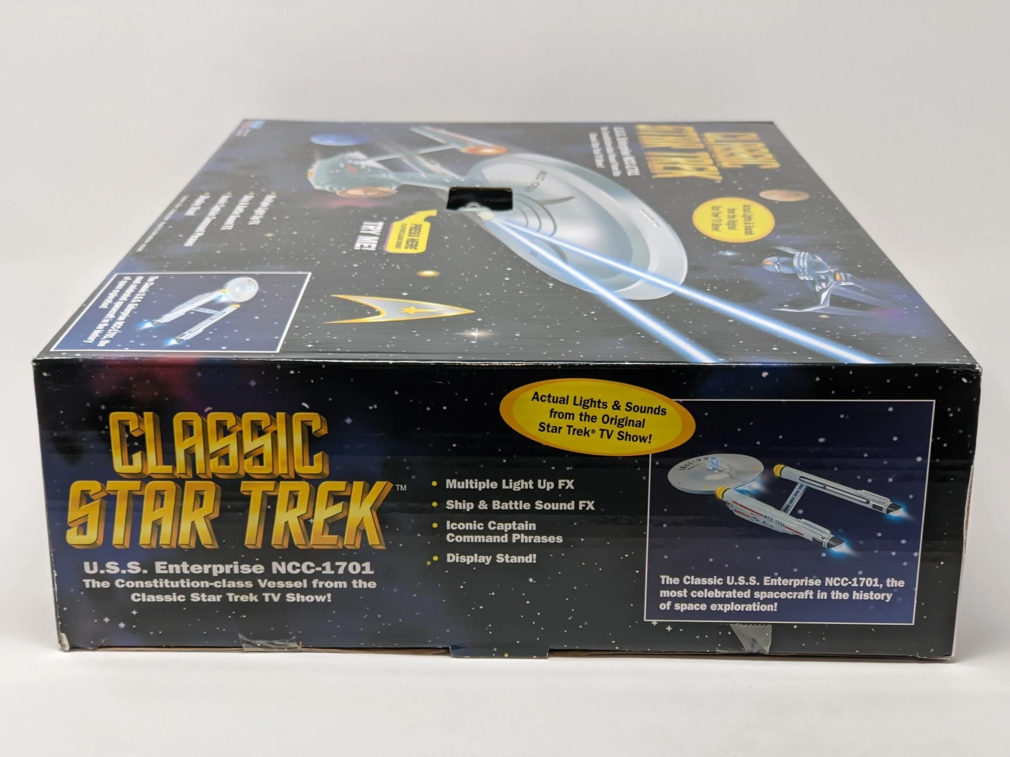 Star Trek USS Enterprise Playmates Model NCC-1701 x2 Signed Koenig Shatner JSA Certified Autograph - Image 97