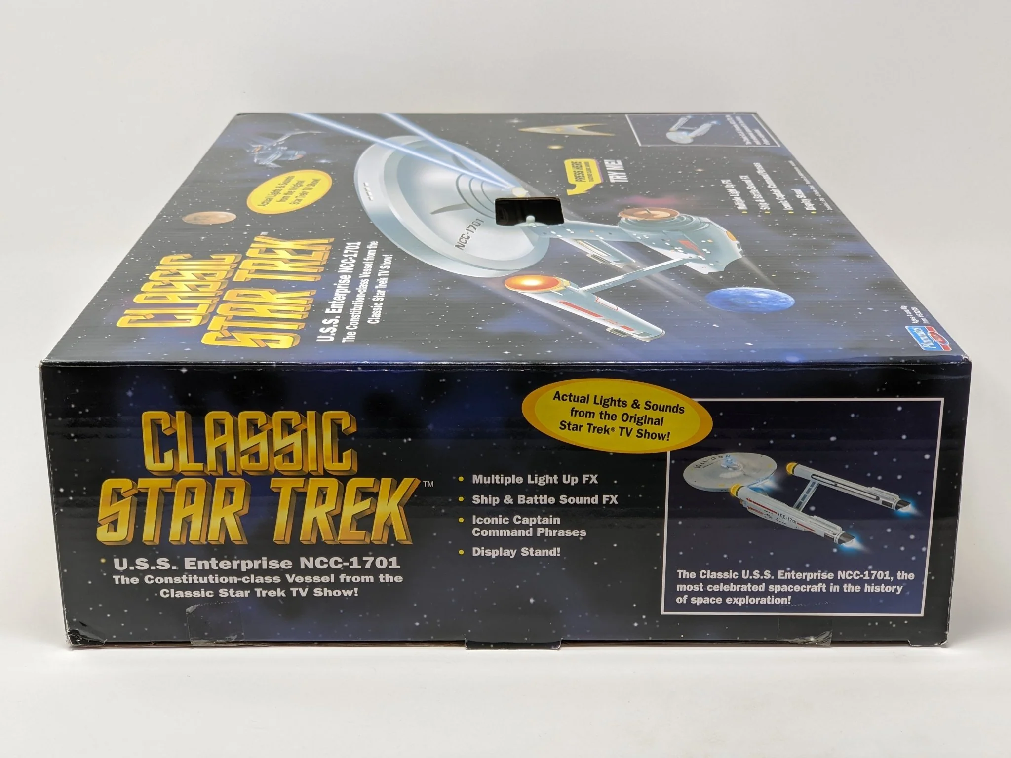 Star Trek USS Enterprise Playmates Model NCC-1701 x2 Signed Koenig Shatner JSA Certified Autograph - Image 98