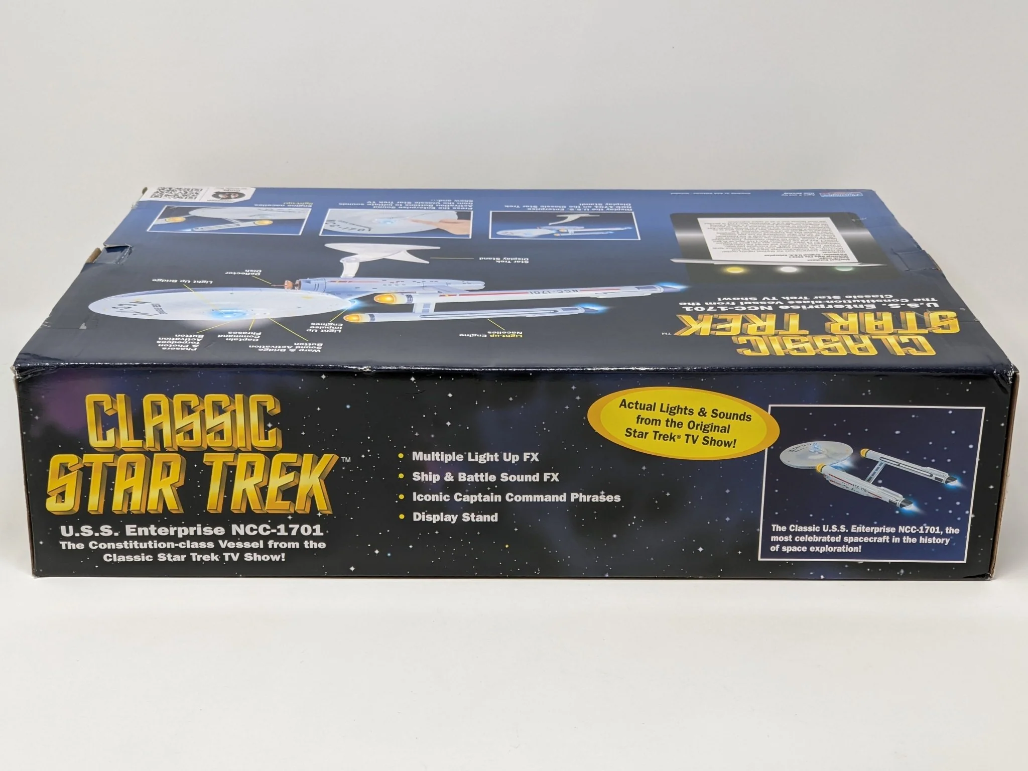 Star Trek USS Enterprise Playmates Model NCC-1701 x2 Signed Koenig Shatner JSA Certified Autograph - Image 99