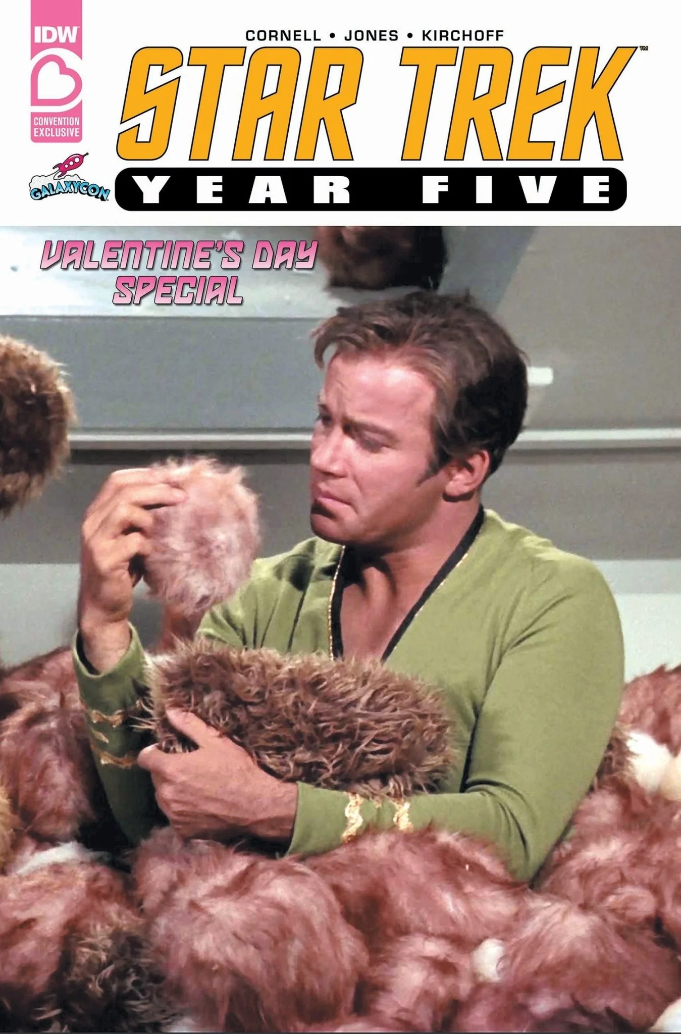 Star Trek: Year Five Valentine's Day Special GalaxyCon Exclusive Variant Comic Book - Image 2