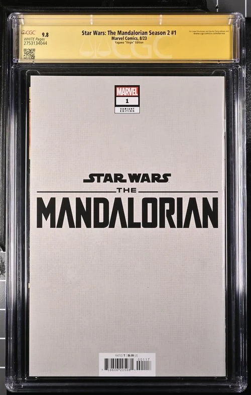 Star Wars: The Mandalorian Season 2 #1 Marvel Comics CGC Signature Series 9.8 Signed Barnes & Jeanty - Image 5