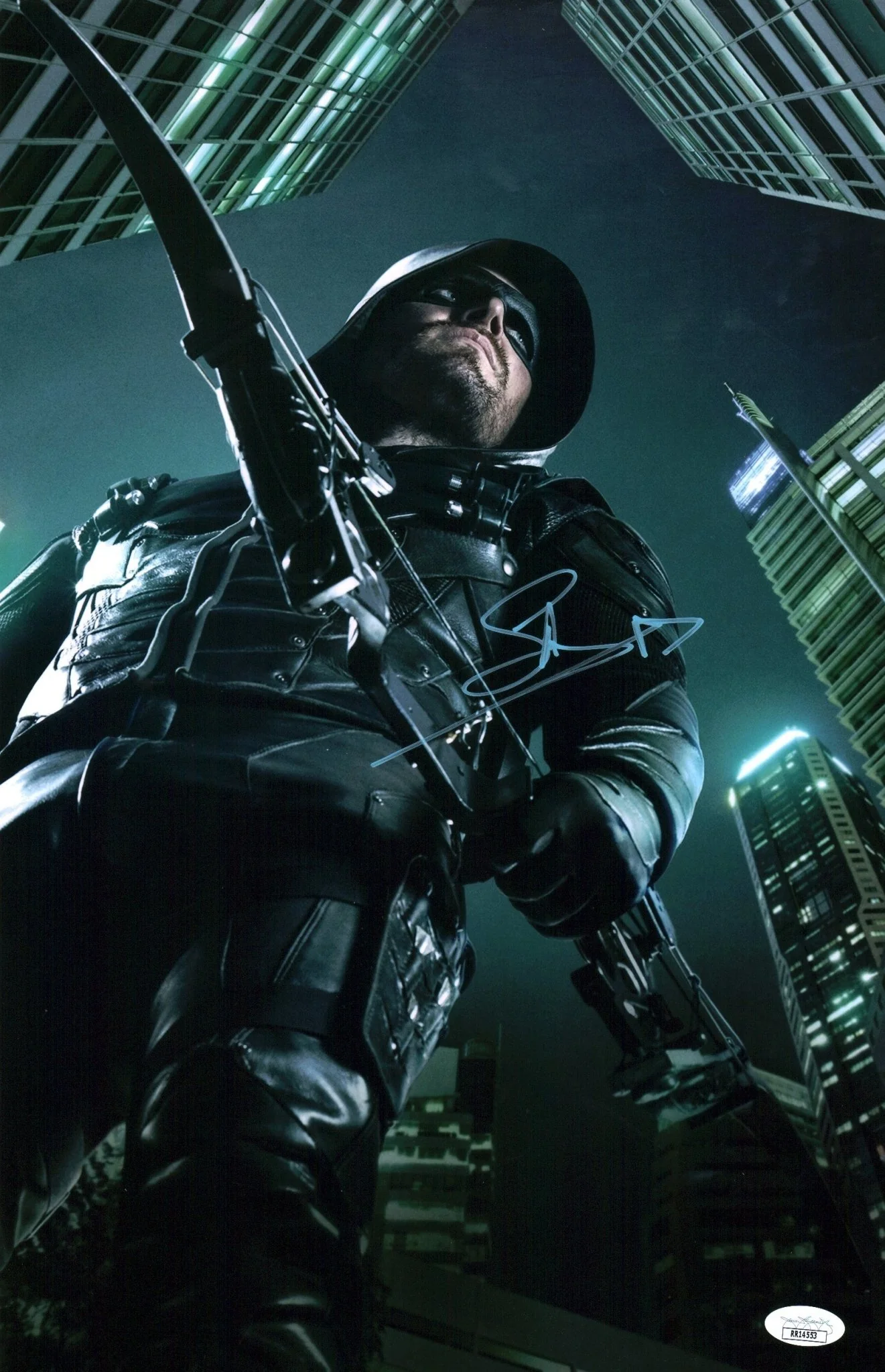 Stephen Amell Arrow 11x17 Signed Photo Poster JSA Certified Autograph - Image 2