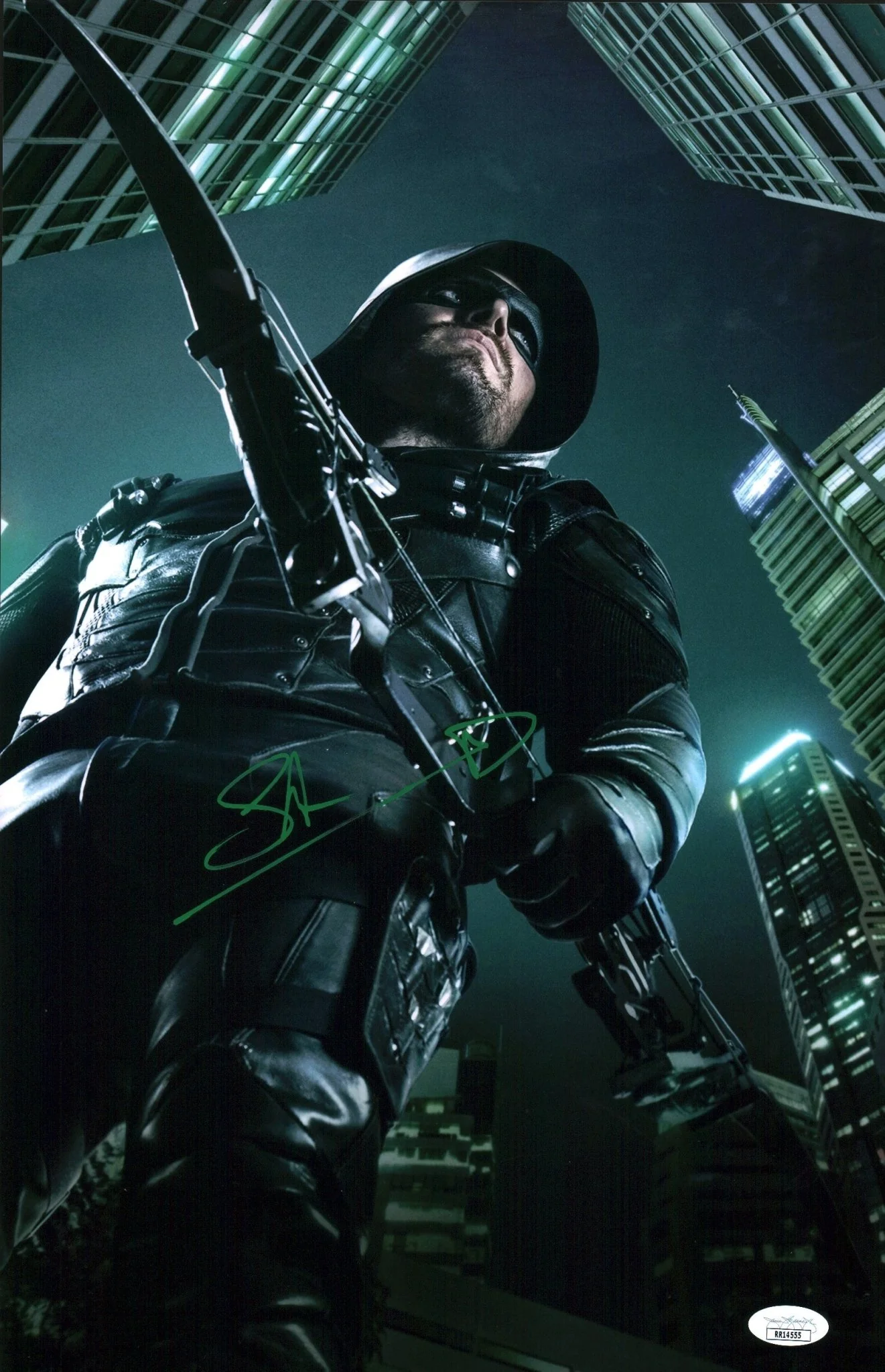 Stephen Amell Arrow 11x17 Signed Photo Poster JSA Certified Autograph - Image 3