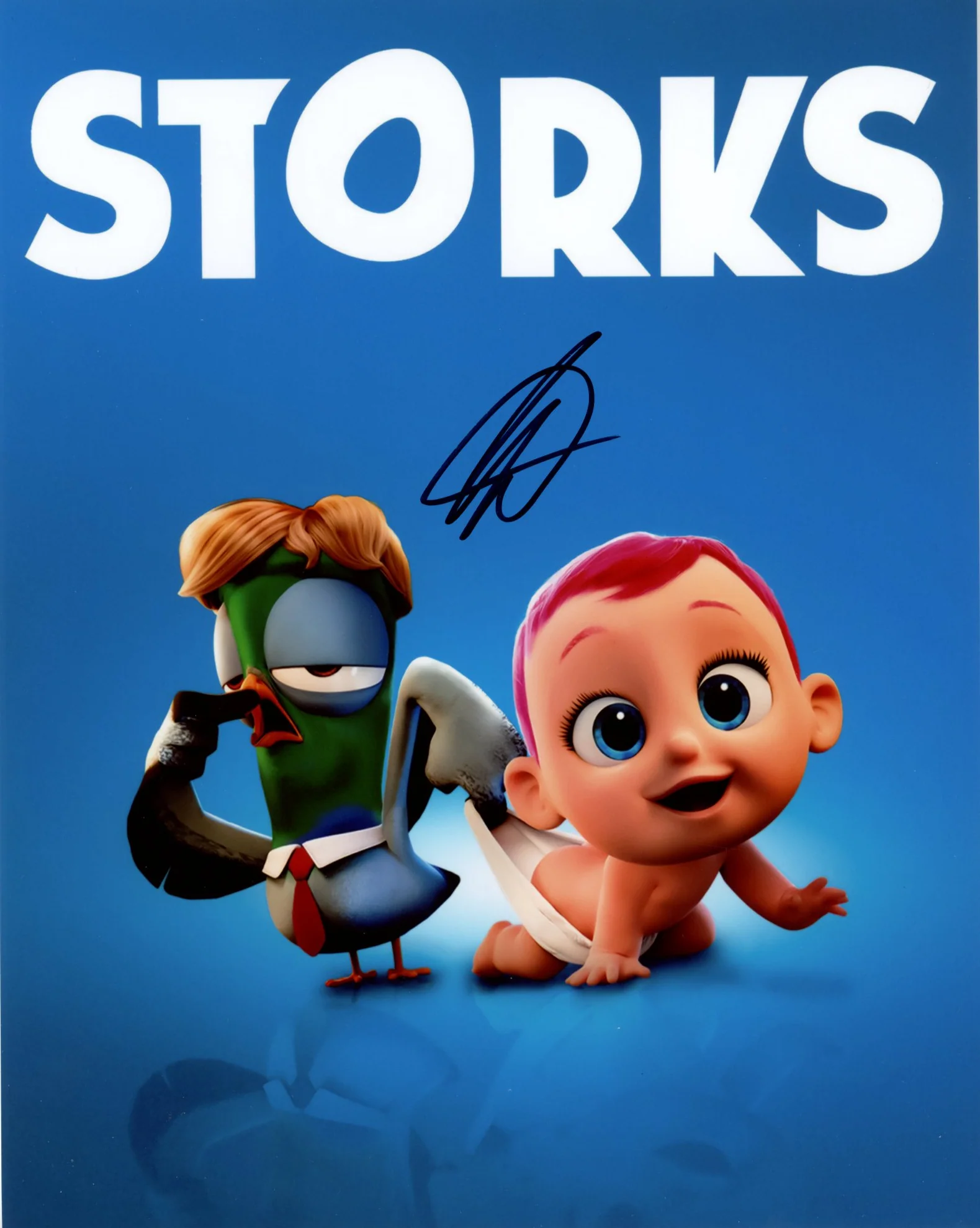 Stephen Kramer Glickman STORKS 8x10 Signed Photo JSA Certified Autograph