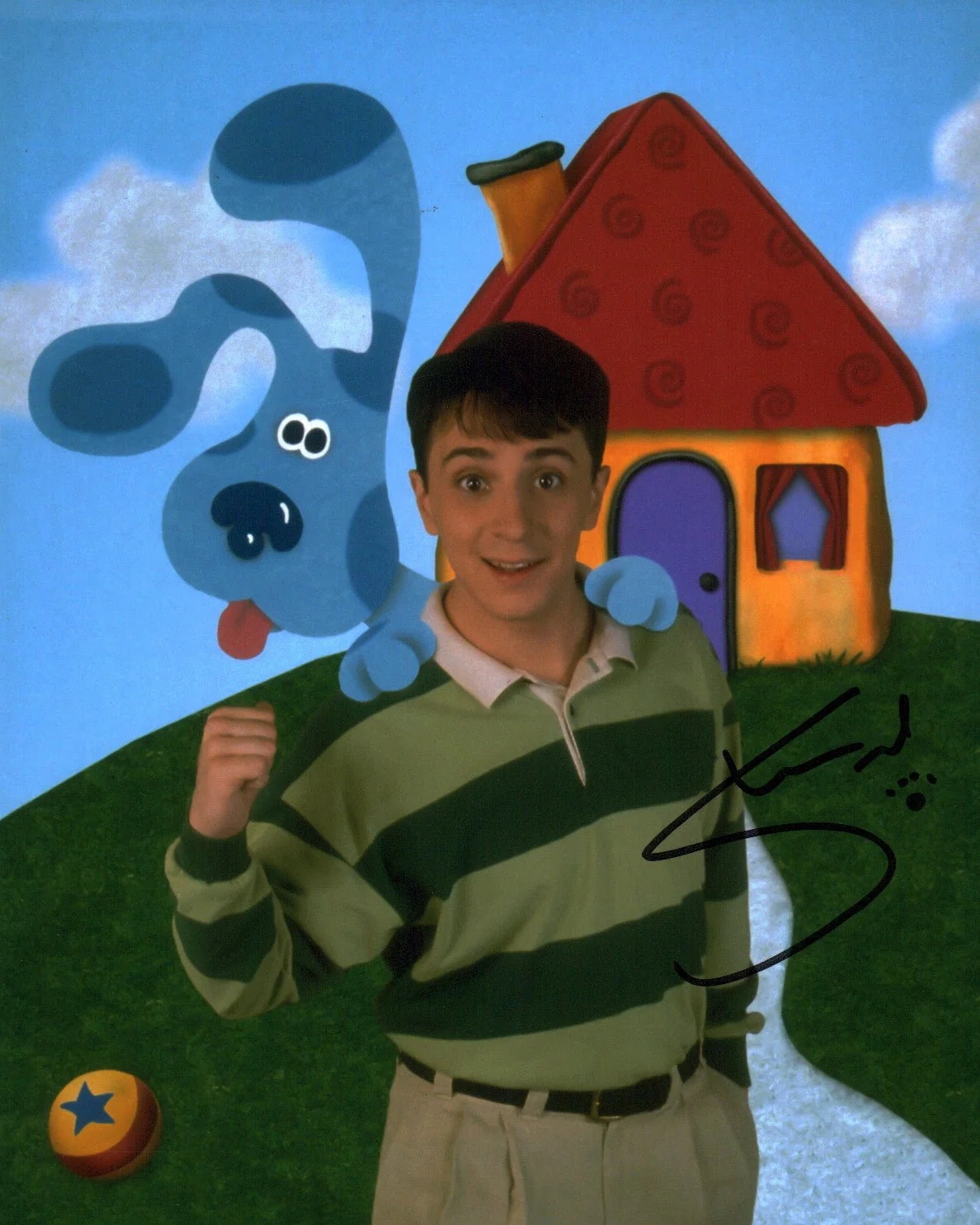 Steve Burns Blues Clues 8x10 Signed Photo JSA Certified Autograph - Image 4