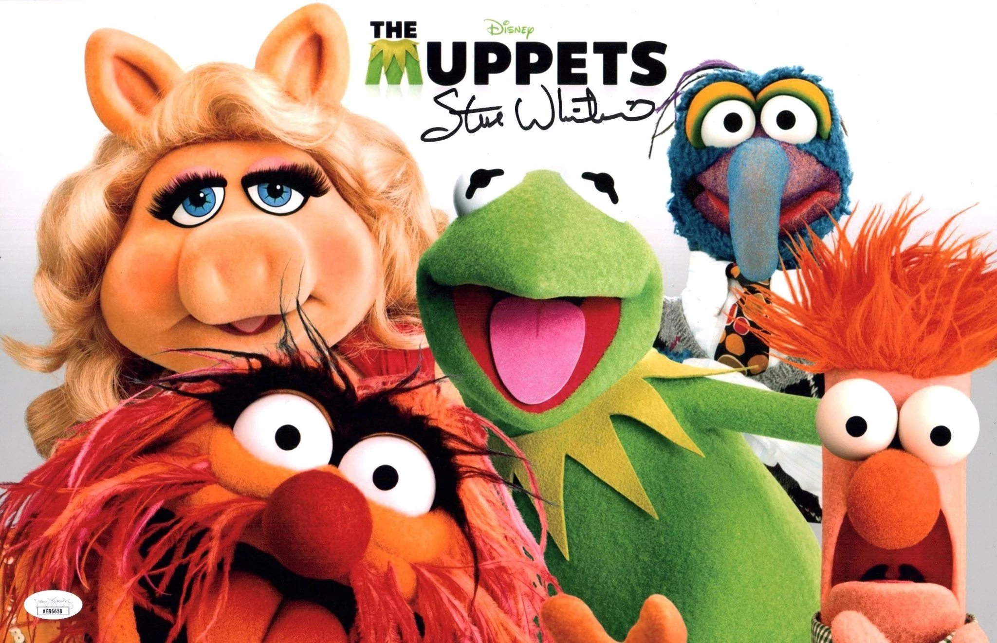 Steve Whitmire The Muppets 11x17 Signed Photo Poster JSA Certified Autograph - Image 2