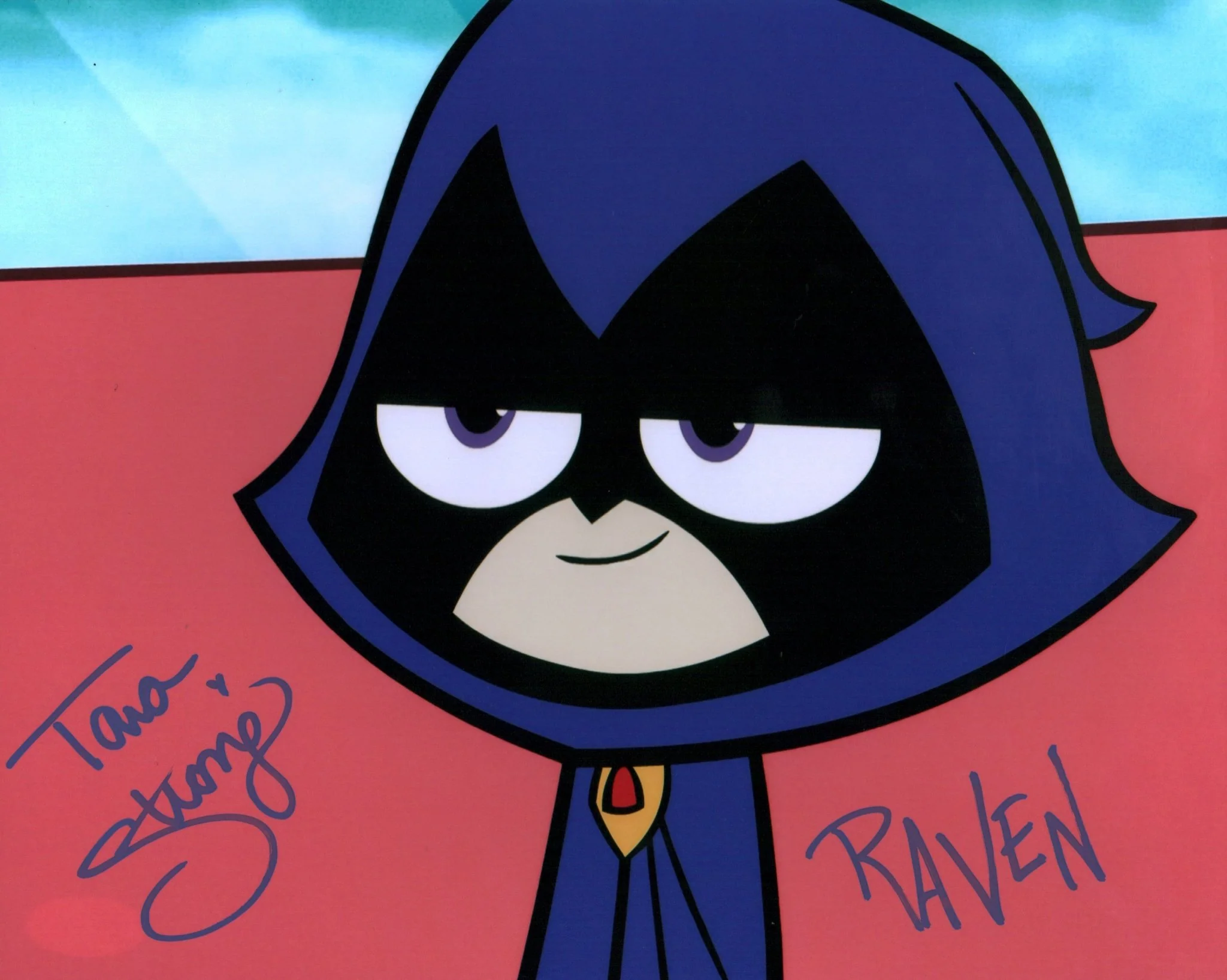 Tara Strong Teen Titans Go! 8x10 Signed Photo JSA Certified Autograph - Image 2