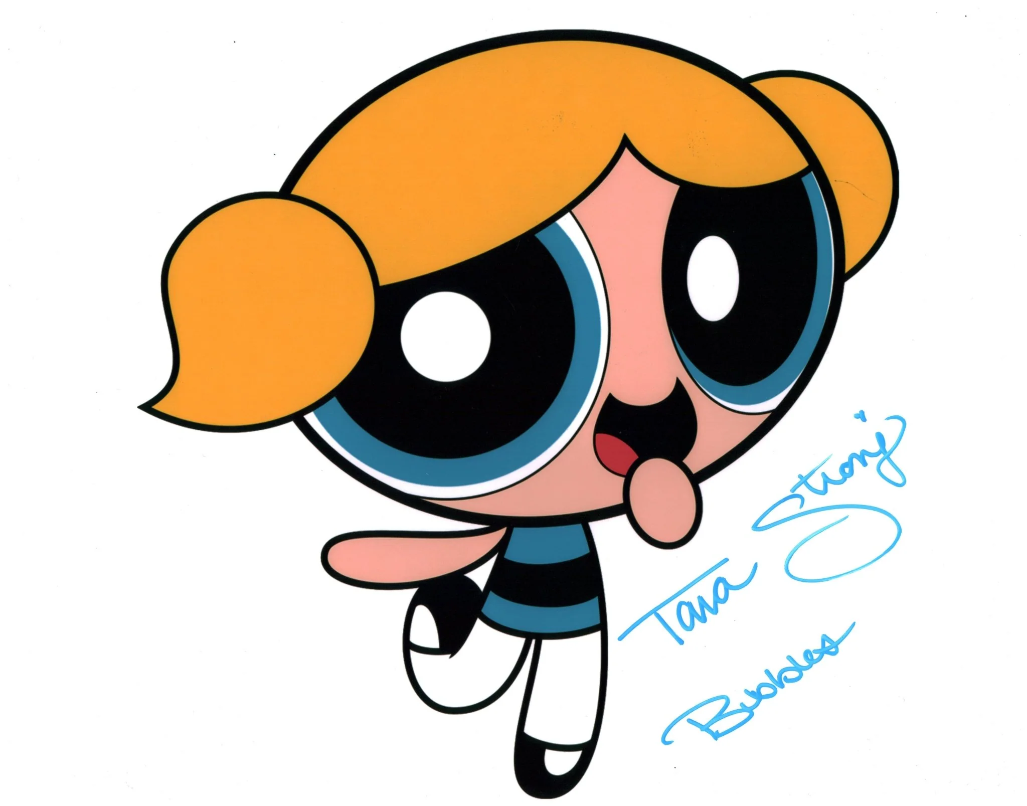 Tara Strong The Powerpuff Girls 11x14 Signed Photo Poster JSA Certified Autograph - Image 2