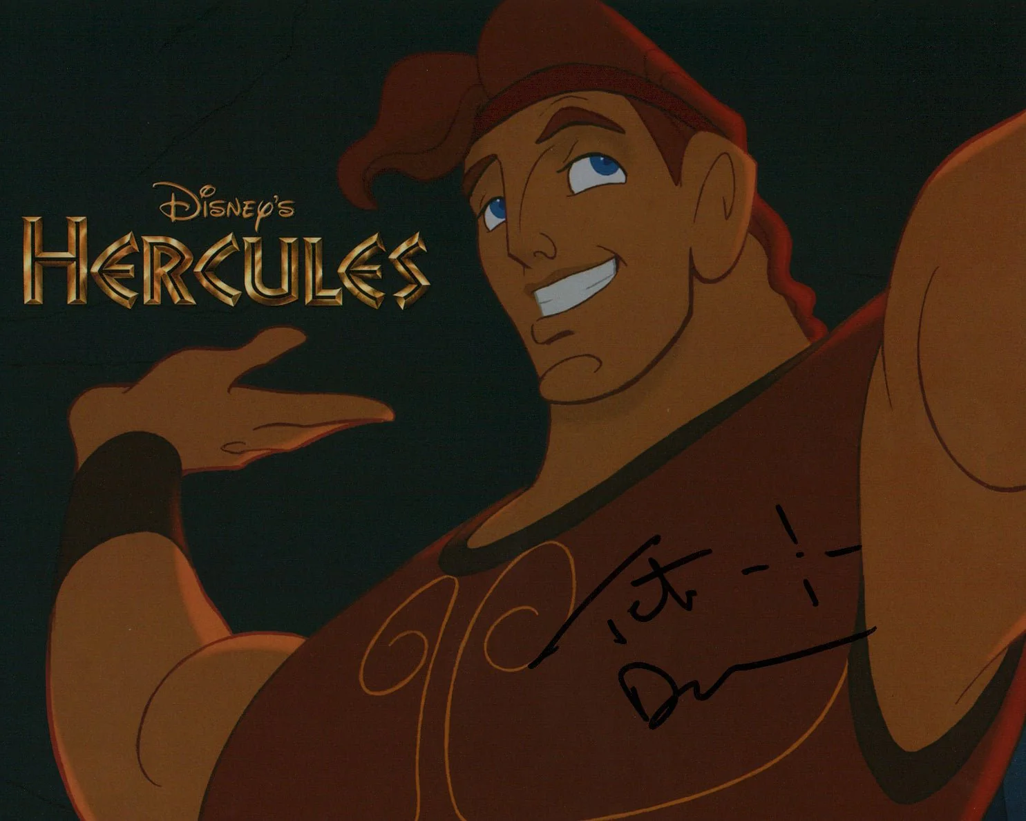 Tate Donovan Disney Hercules 8x10 Signed Photo JSA Certified Autograph - Image 2