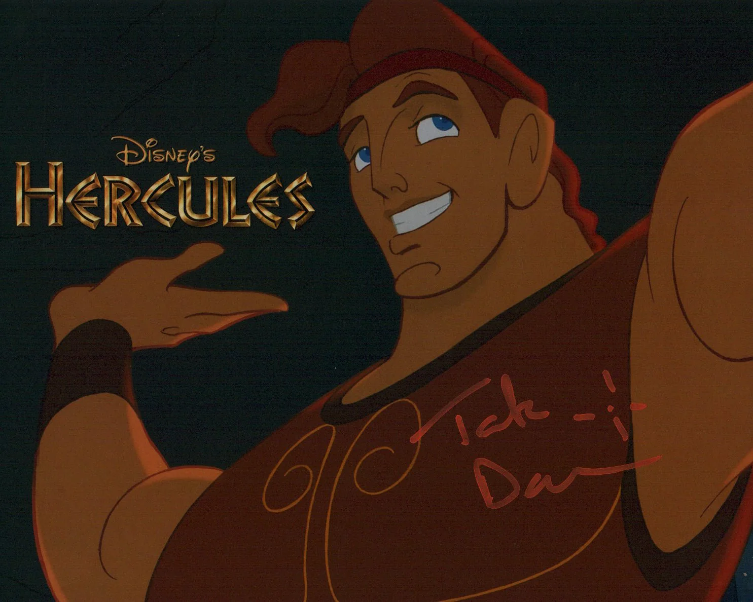 Tate Donovan Disney Hercules 8x10 Signed Photo JSA Certified Autograph - Image 3