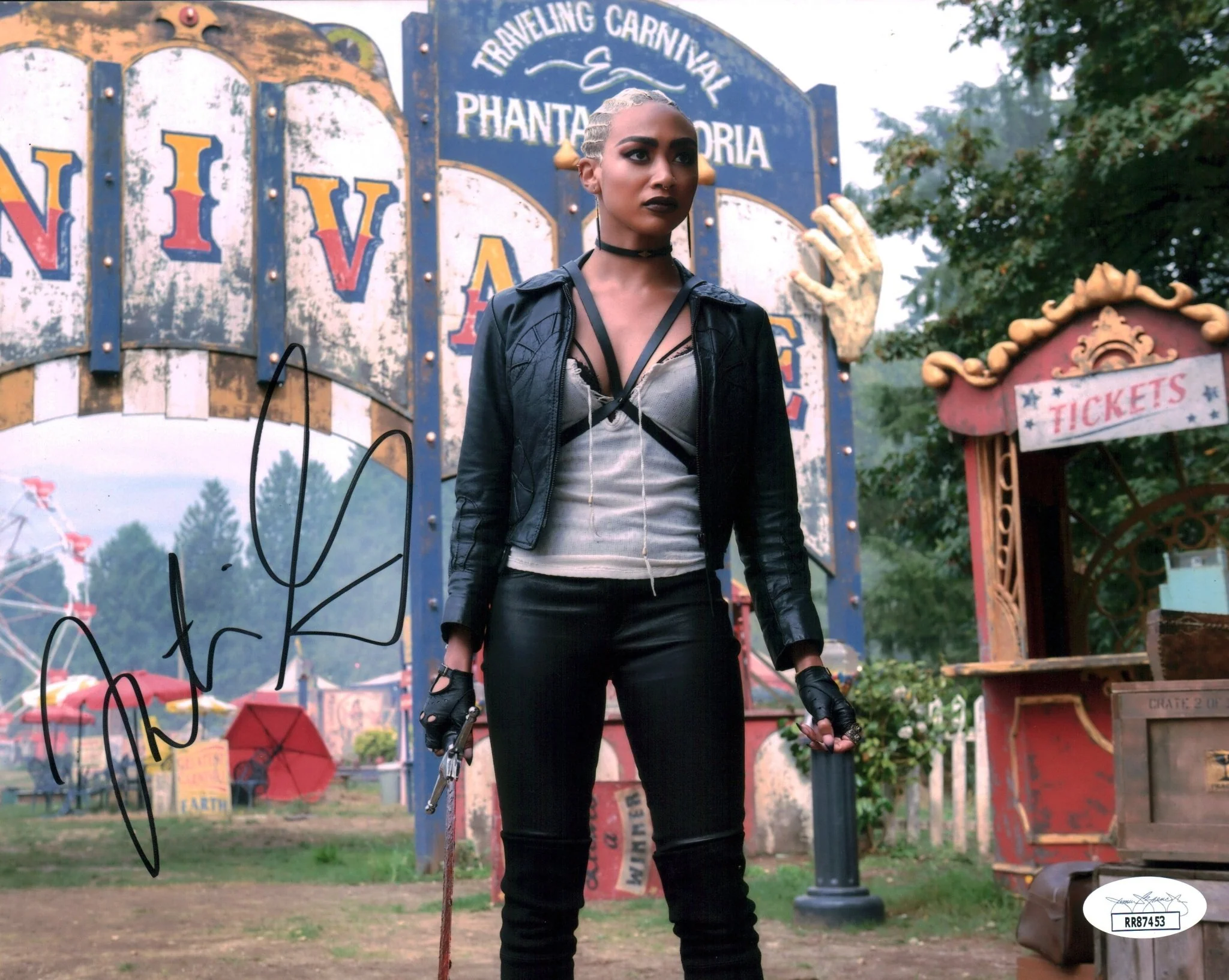 Tati Gabrielle Chilling Adventures of Sabrina 8x10 Signed Photo JSA COA Certified Autograph - Image 2