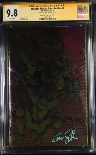 Teenage Mutant Ninja Turtles 2024 #1 Foil Virgin Cover B GalaxyCon Exclusive CGC Signature Series 9.8 Gavin Smith - Image 10