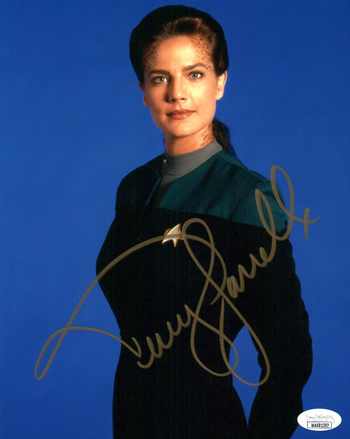 Terry Farrell Star Trek Deep Space Nine 8x10 Signed Photo JSA Certified Autograph - Image 2