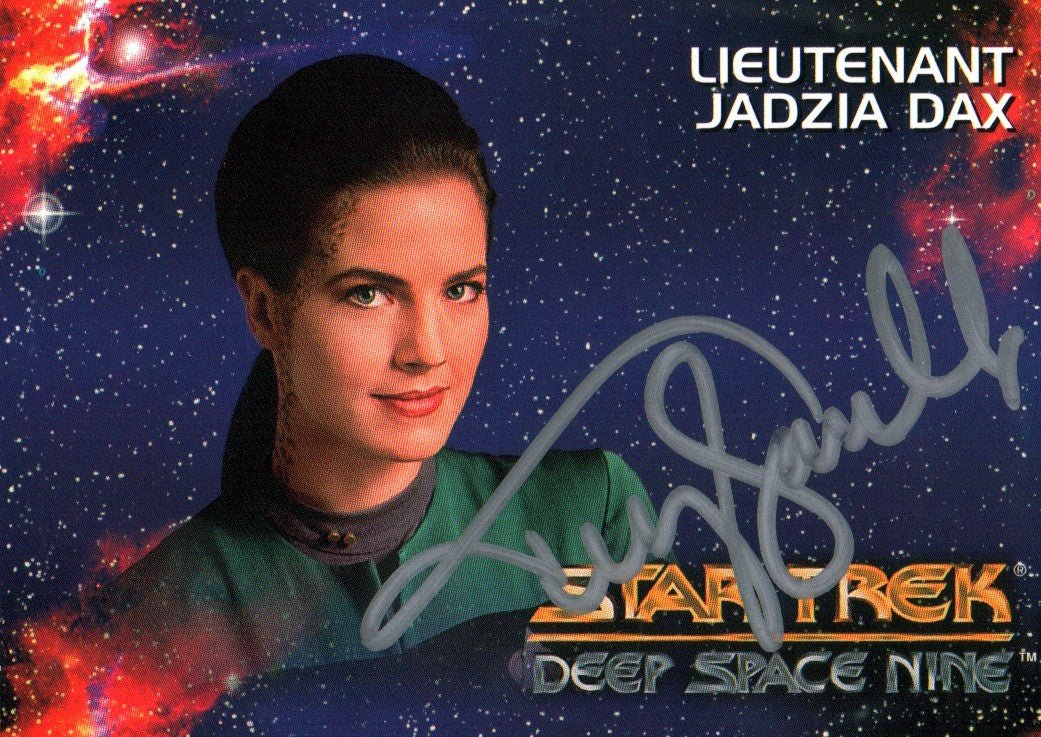 Terry Farrell Star Trek: DS9 2.5x4 Trading Cards Signed JSA Certified Autograph - Image 5