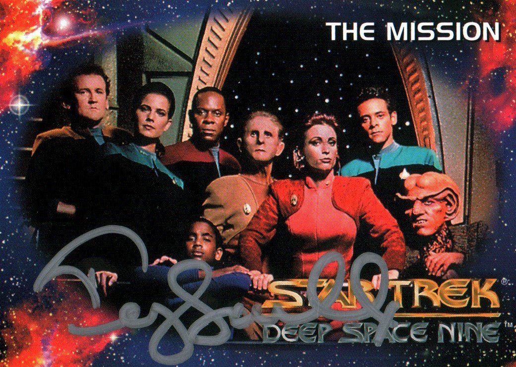 Terry Farrell Star Trek: DS9 2.5x4 Trading Cards Signed JSA Certified Autograph - Image 3