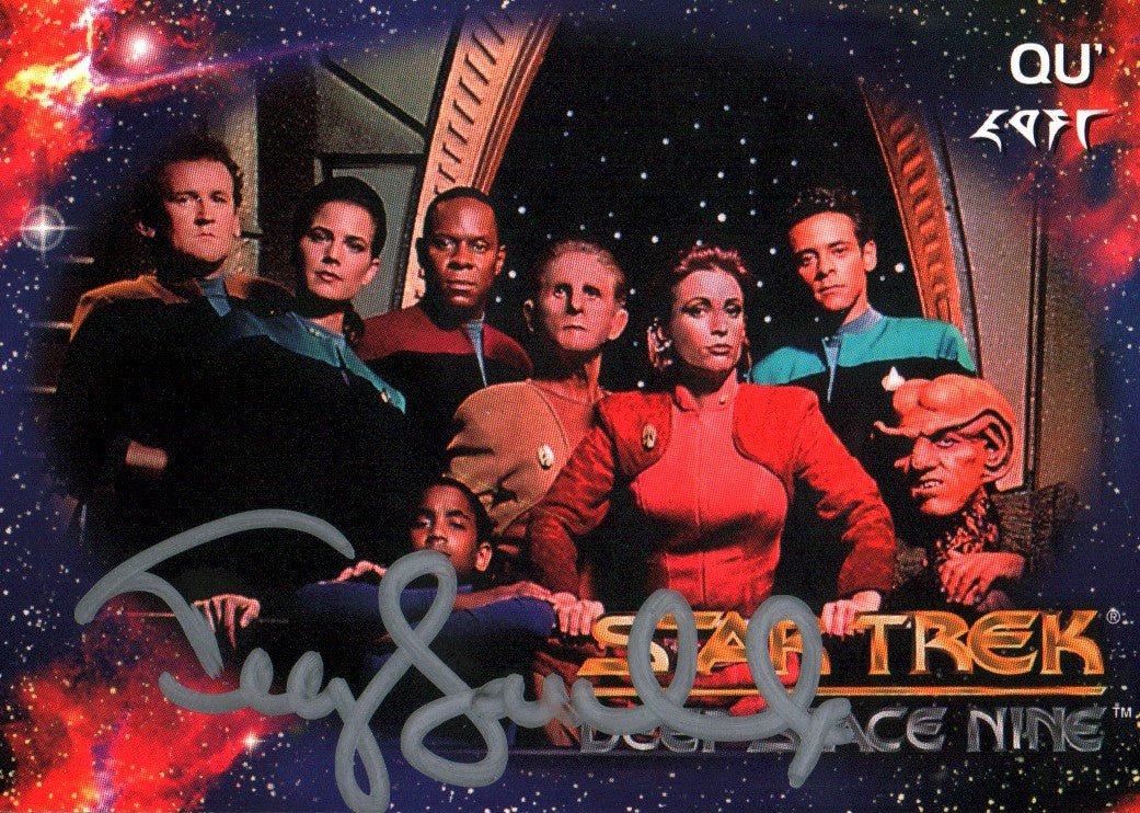 Terry Farrell Star Trek: DS9 2.5x4 Trading Cards Signed JSA Certified Autograph - Image 5