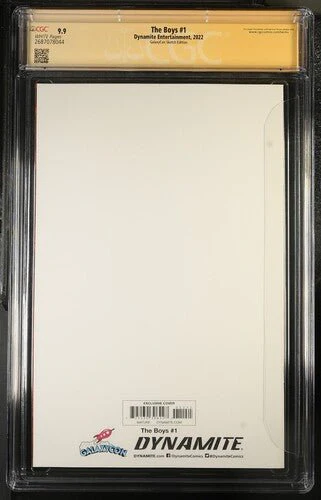 The Boys #1 Dynamite Entertainment CGC Signature Series 9.9 Signed Antony Starr - Image 3