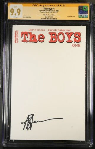 The Boys #1 Dynamite Entertainment CGC Signature Series 9.9 Signed Antony Starr - Image 4