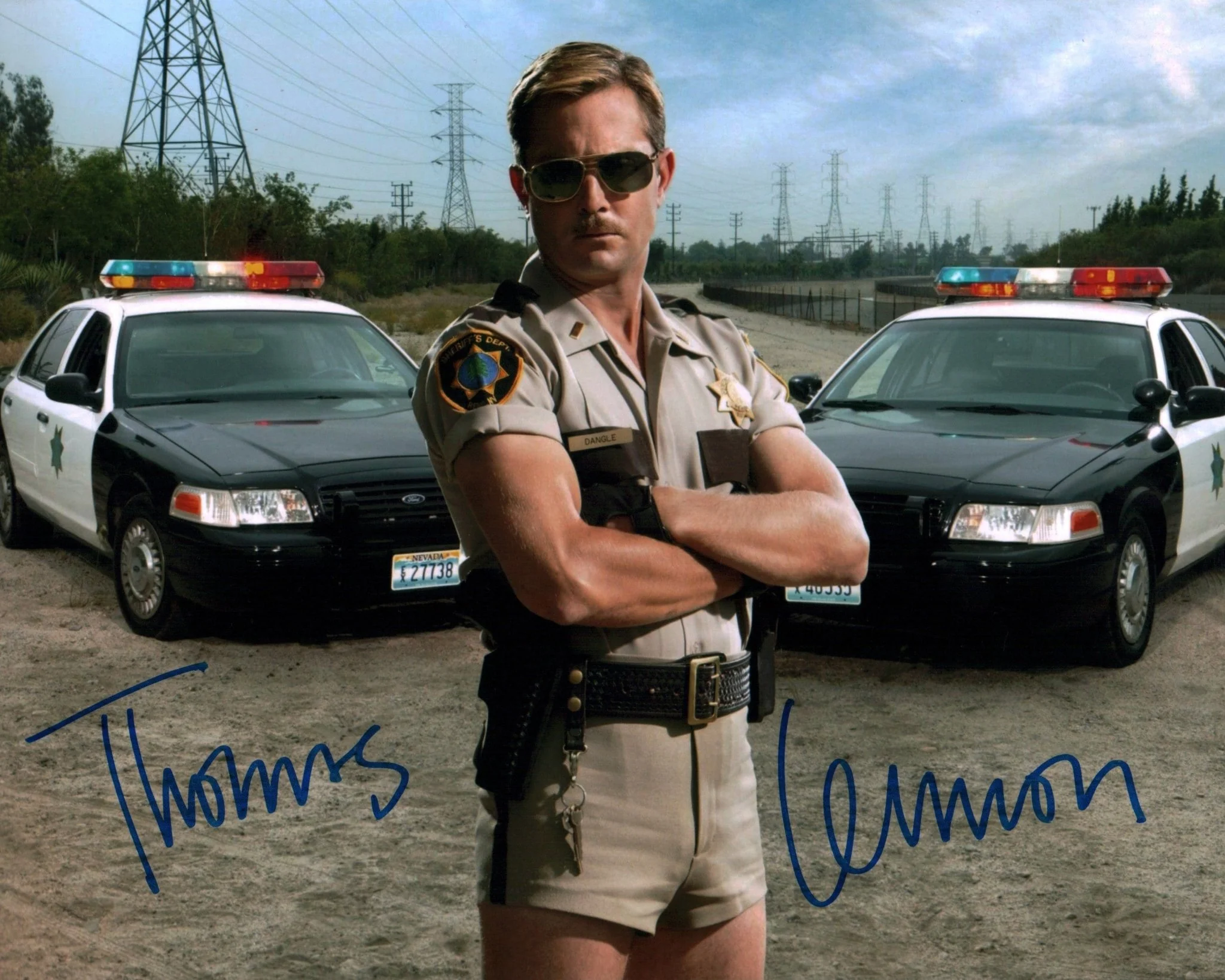 Thomas Lennon RENO 911! 8x10 Photo Signed JSA Certified Autograph