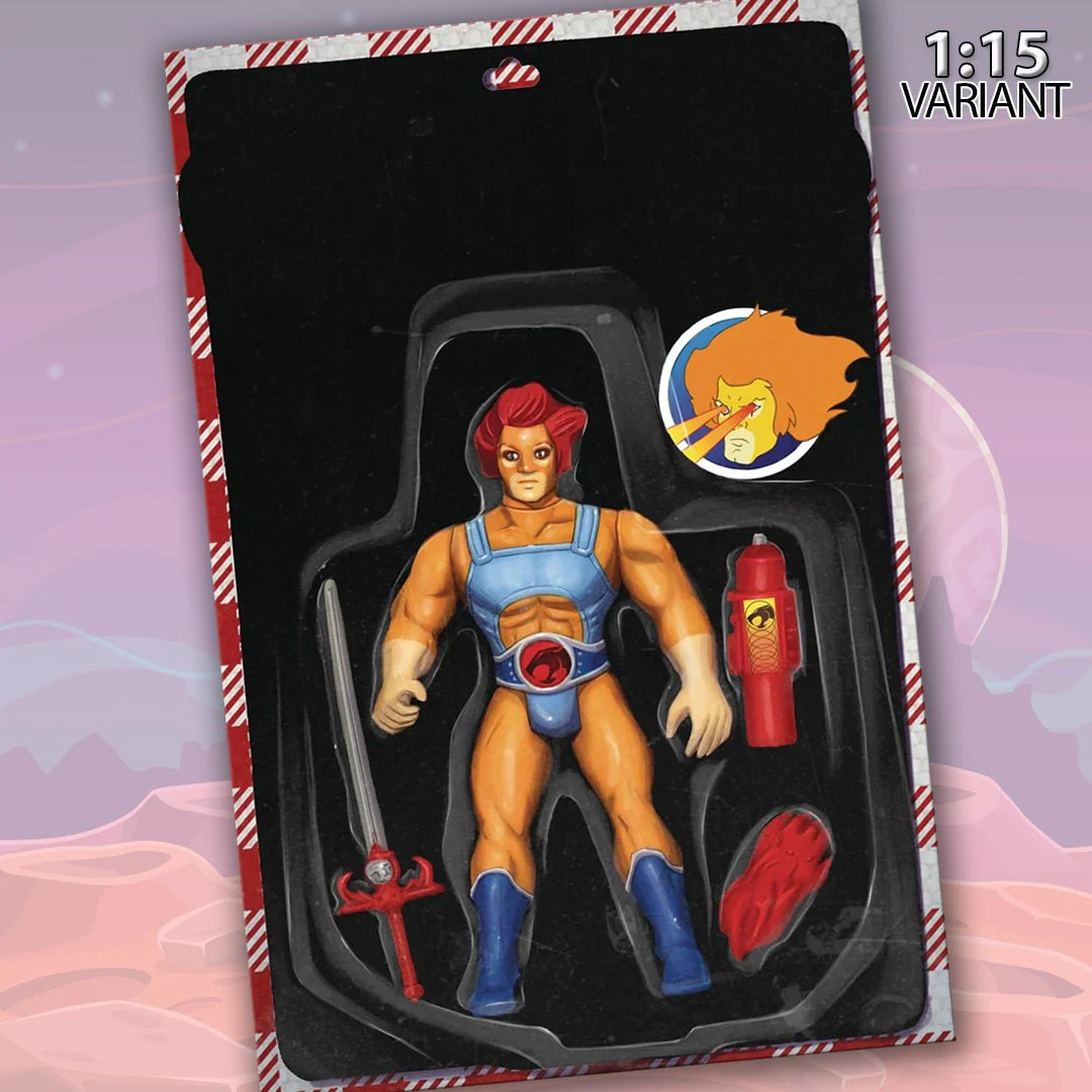 Thundercats #1 Cover S 1:15 Action Figure Virgin Variant Cover Comic Book