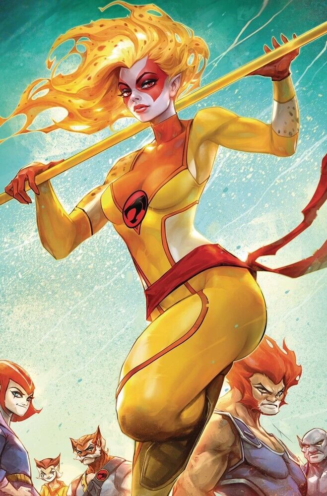 Thundercats #1 Cover W 1:50 Tao Virgin Foil Variant Cover Comic Book - Image 2