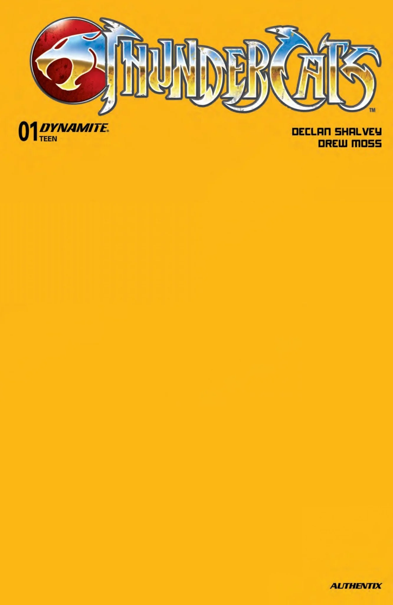 Thundercats #1 GalaxyCon Exclusive Blank Sketch Cover Variant Comic Book - Image 3