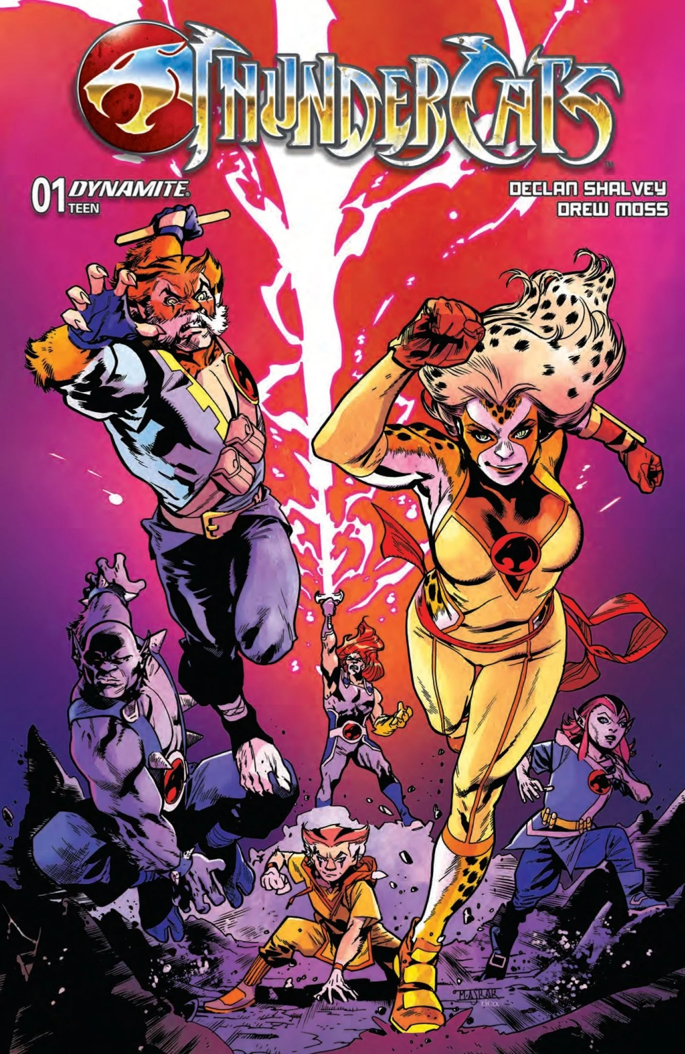Thundercats #1 GalaxyCon Exclusive Mahmud Asrar Variant Trade Comic Book - Image 2