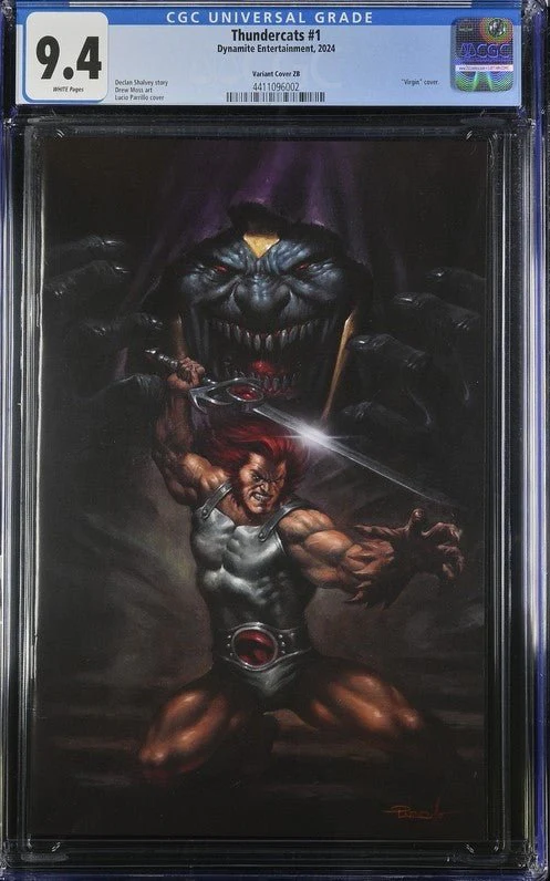 Thundercats #1 Variant Cover ZB Dynamite Comics CGC Universal Grade 9.4 - Image 2
