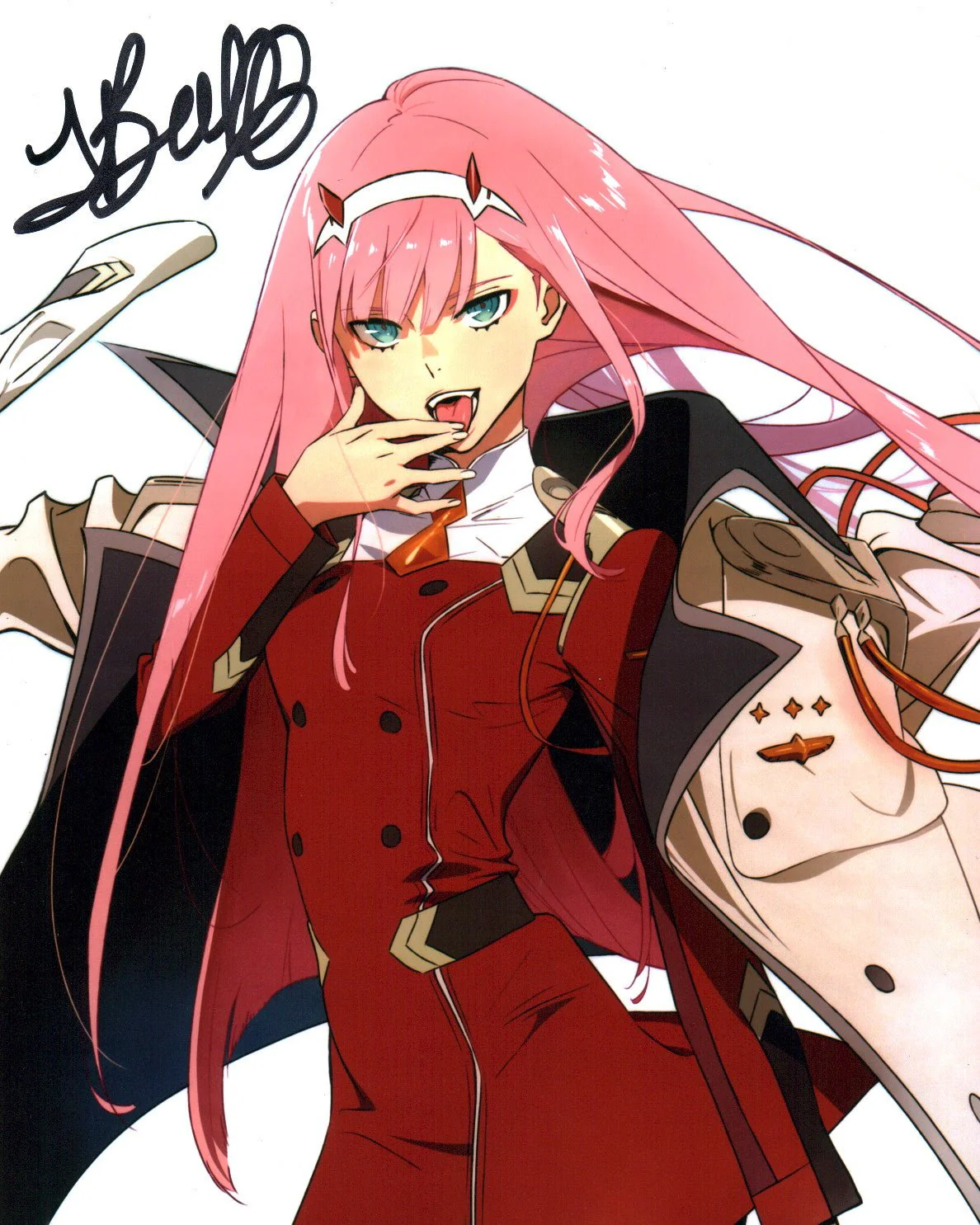 Tia Ballard Darling in the Franxx 8x10 Signed Photo JSA Certified Autograph - Image 2