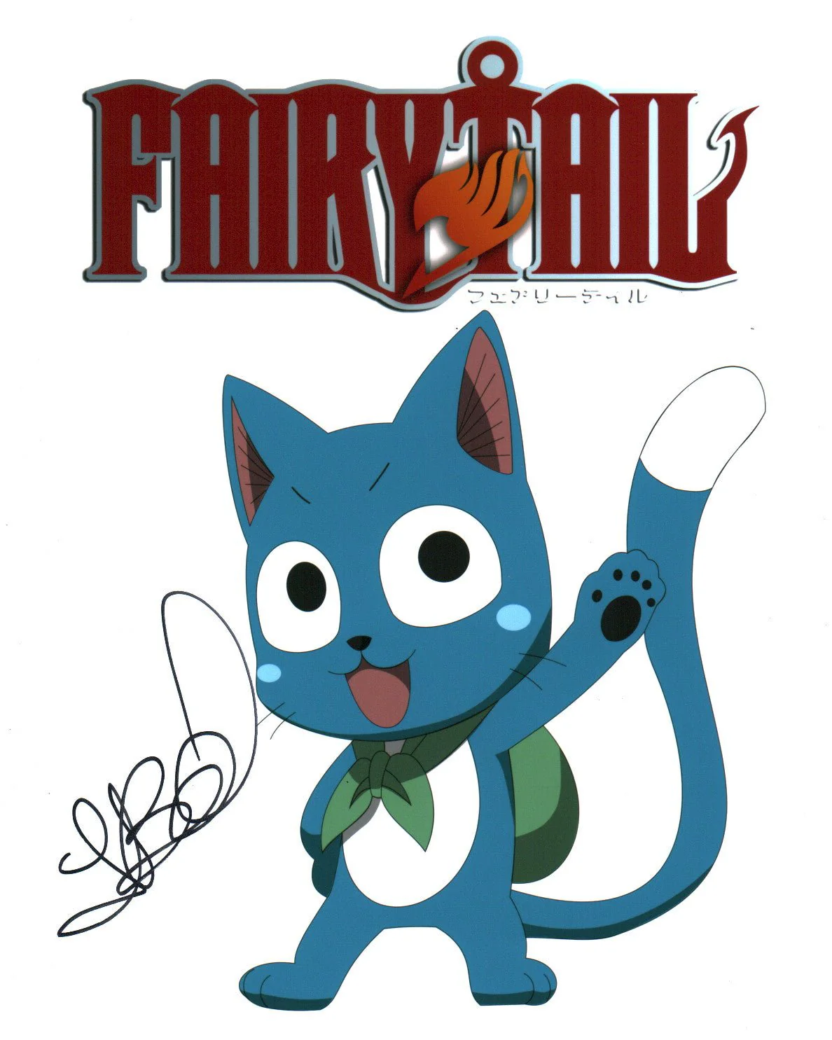 Tia Ballard Fairy Tail 8x10 Signed Photo JSA Certified Autograph - Image 2