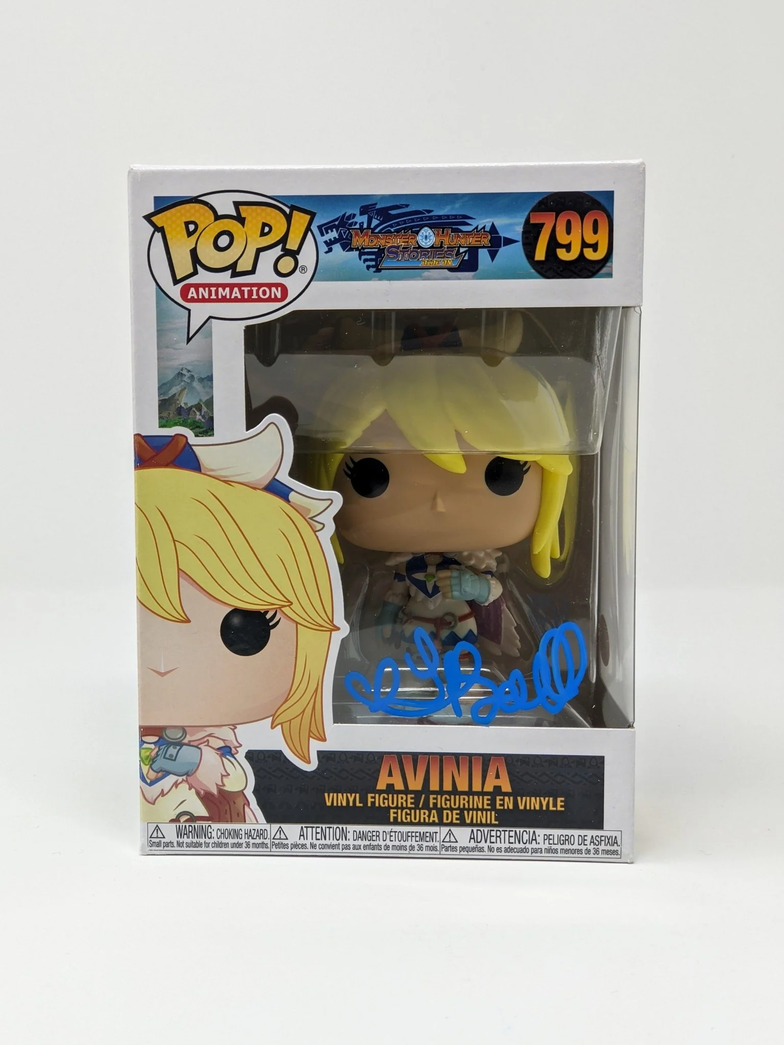 Tia Ballard Avinia #799 Signed Funko Pop JSA Certified Autograph - Image 3